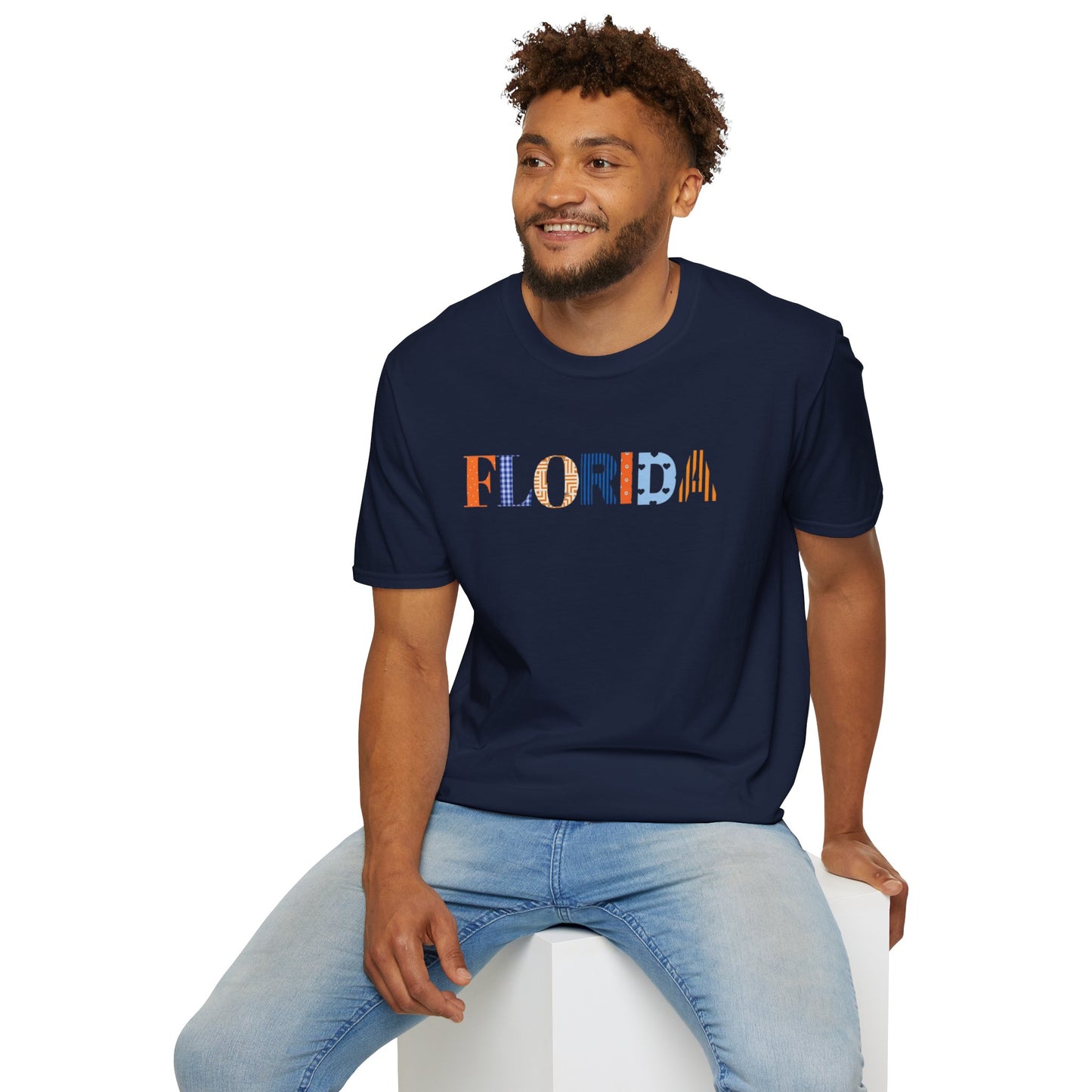 Florida Patchwork Unisex Softstyle T-Shirt