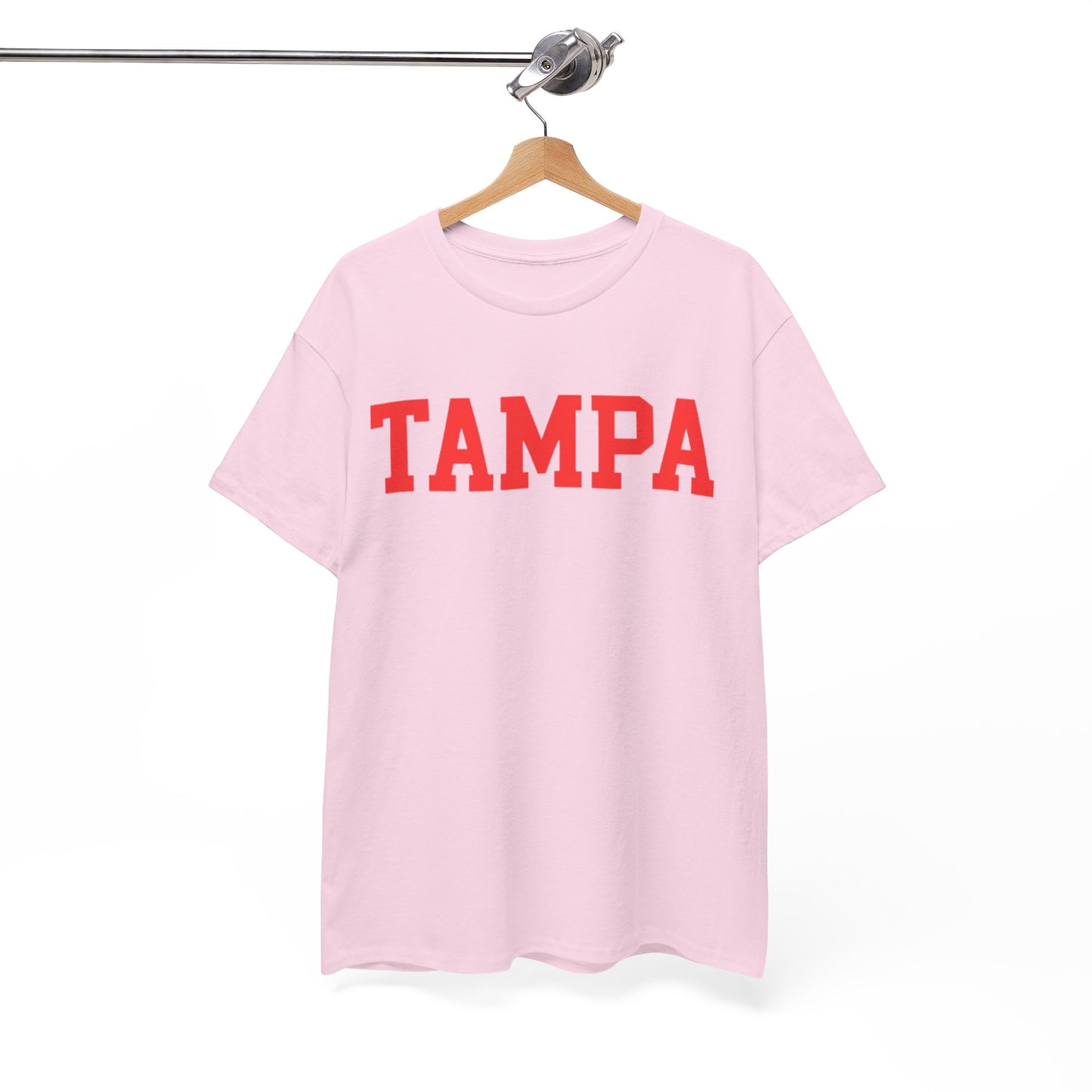 Tampa Retro Collegiate Tee — Classic City Lettering T‑Shirt