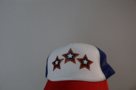 USA STAR TRUCKER HAT