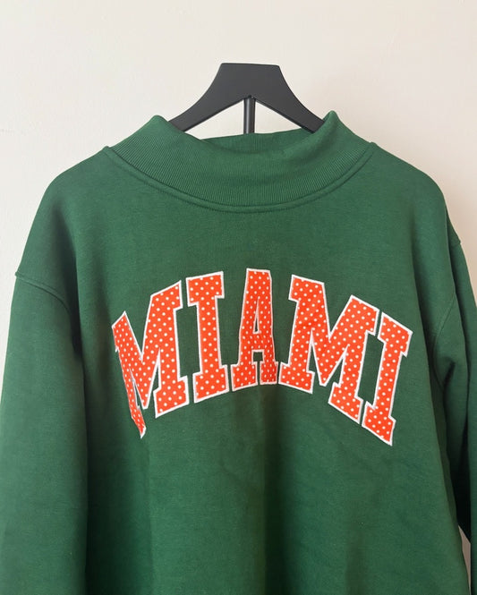 ASH MIAMI MOCK NECK