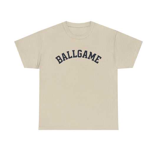 Ballgame T-Shirt — Vintage Varsity Baseball Tee