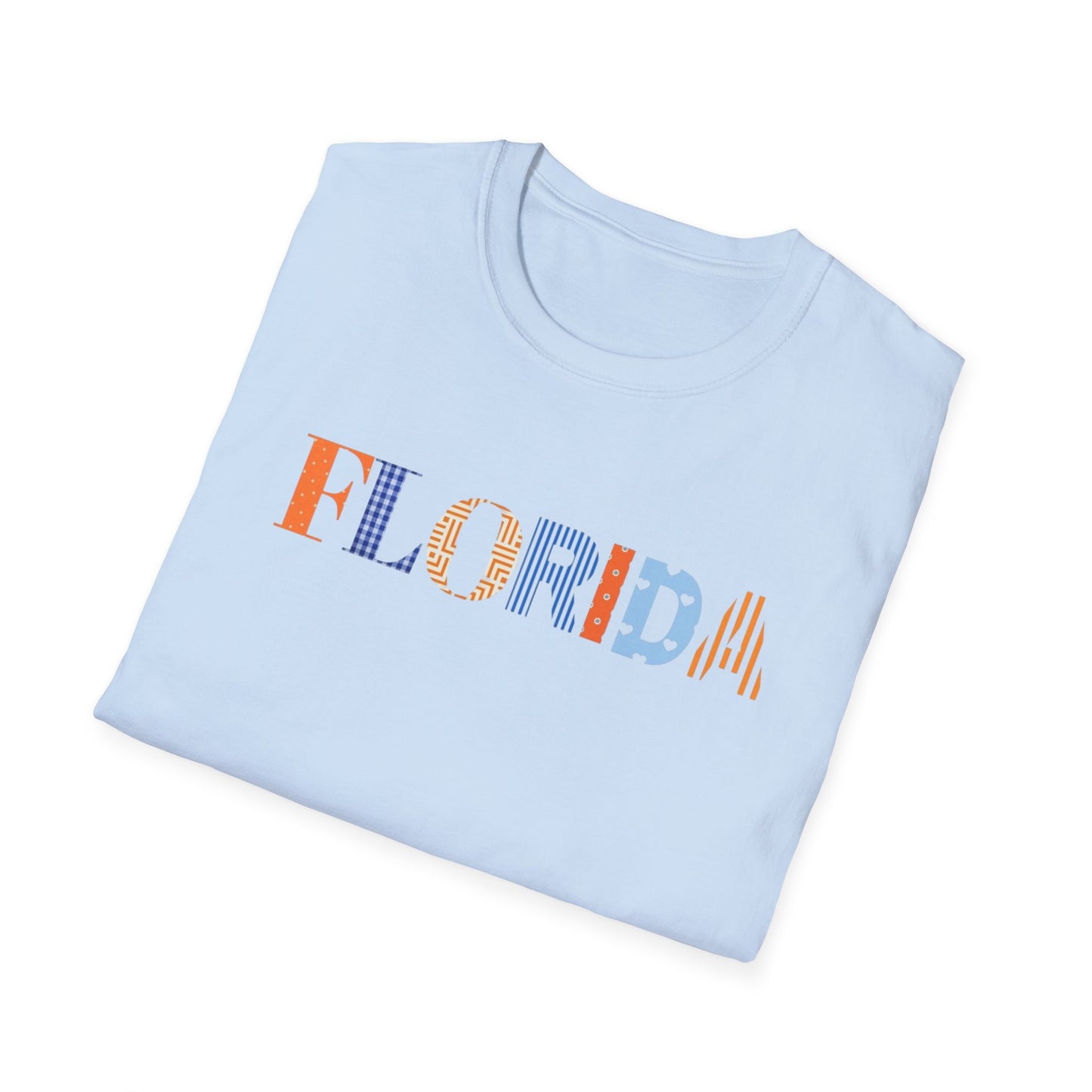 Florida Patchwork Unisex Softstyle T-Shirt