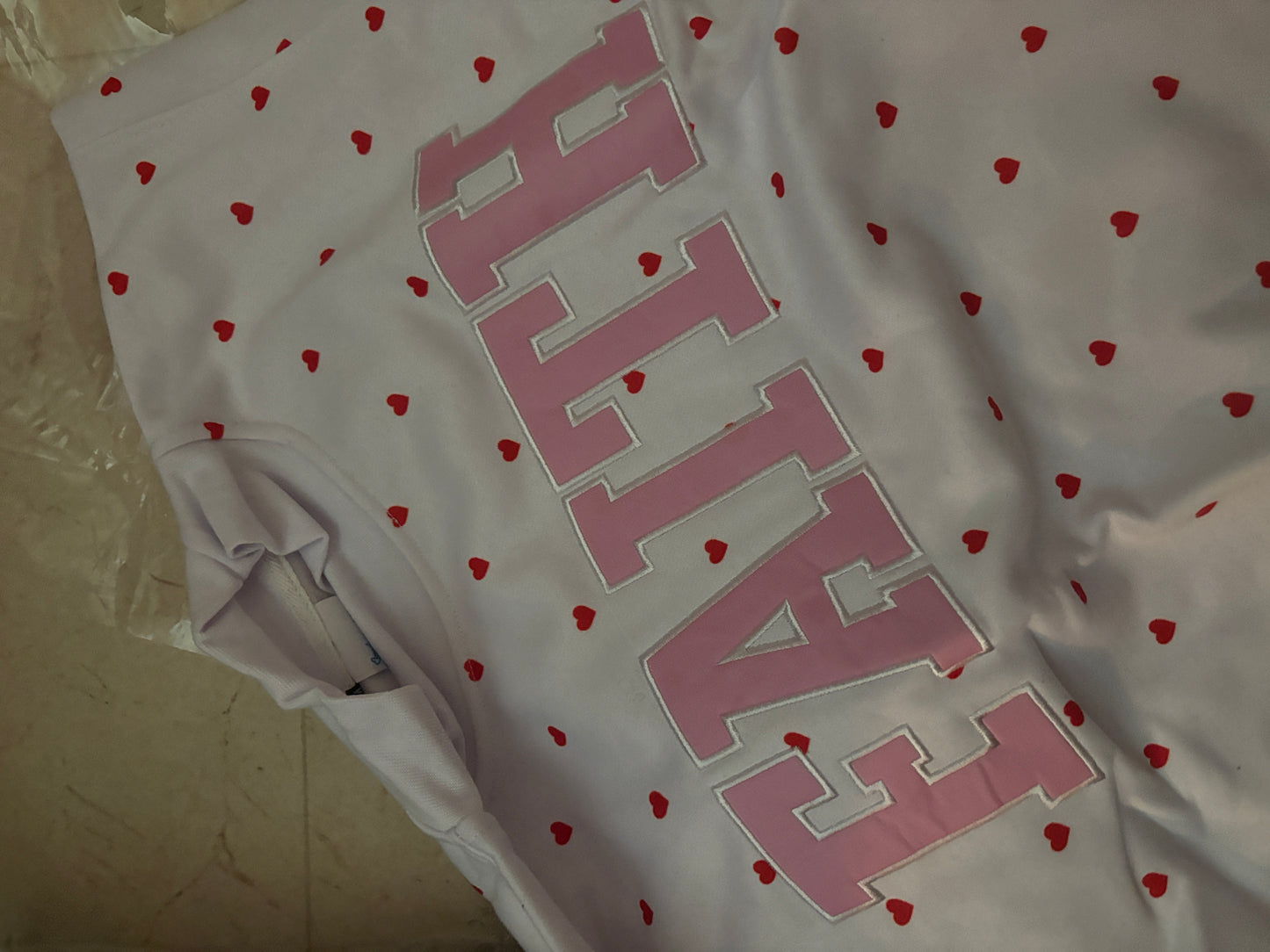 FAITH VALENTINES MOCK NECK