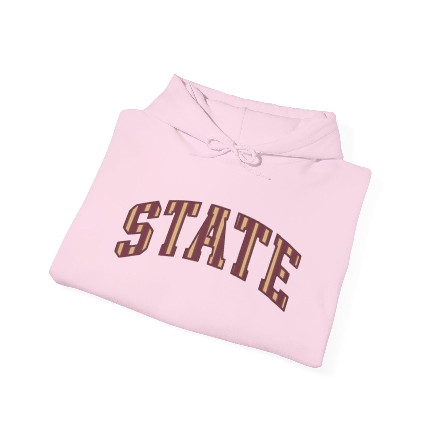 State Plaid Arch Hoodie - Classic Collegiate Pullover