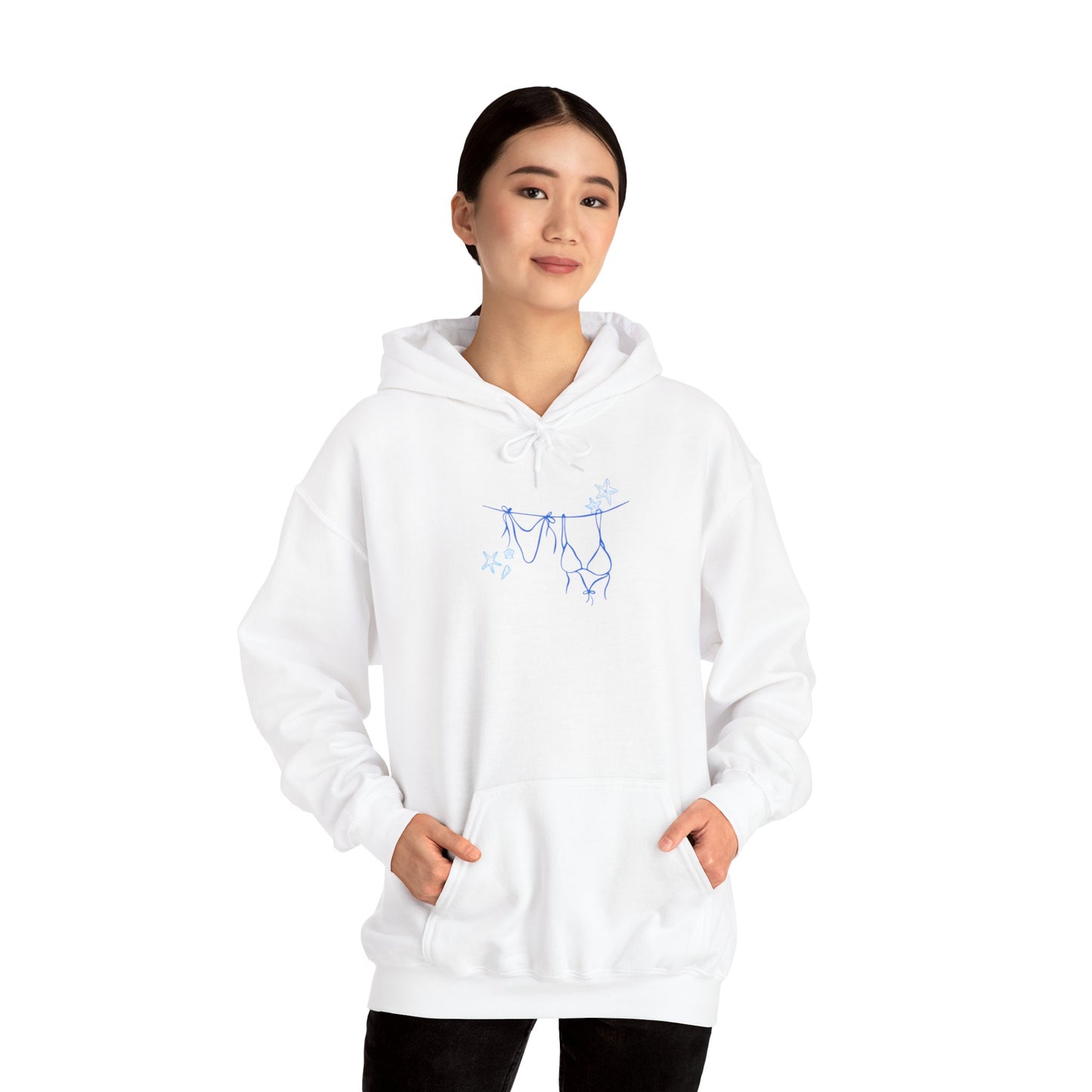 Coastal Bikini Hooded Sweatshirt | Unisex Hoodie