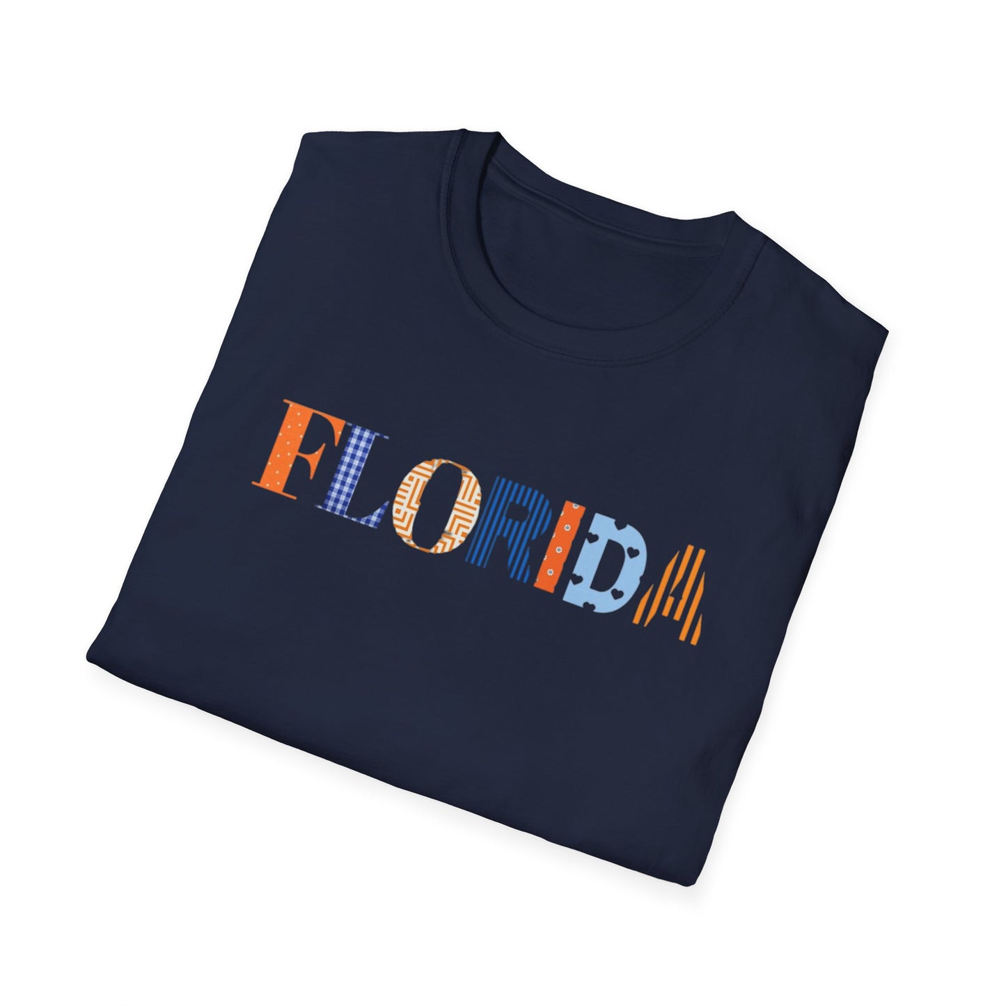 Florida Patchwork Unisex Softstyle T-Shirt