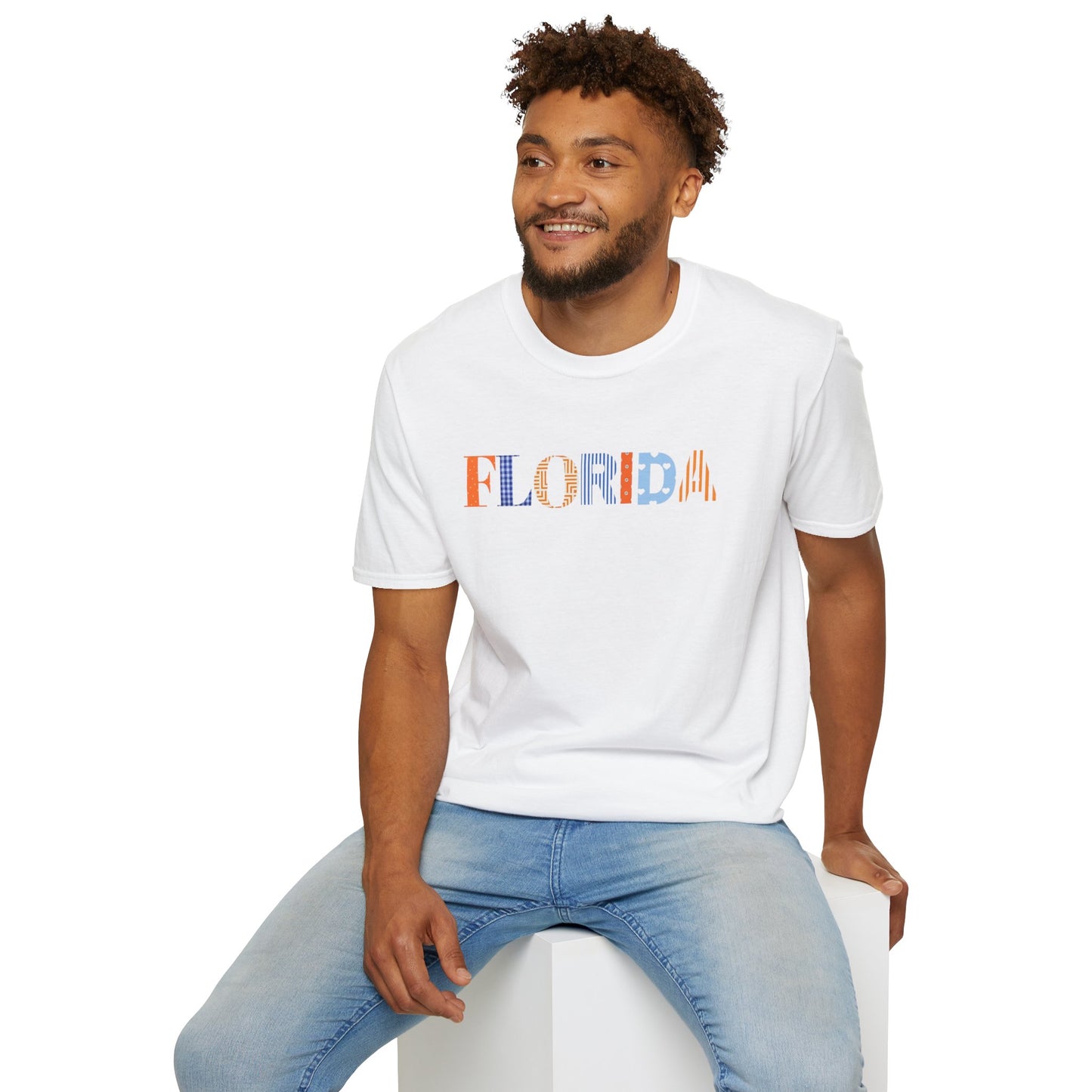 Florida Patchwork Unisex Softstyle T-Shirt