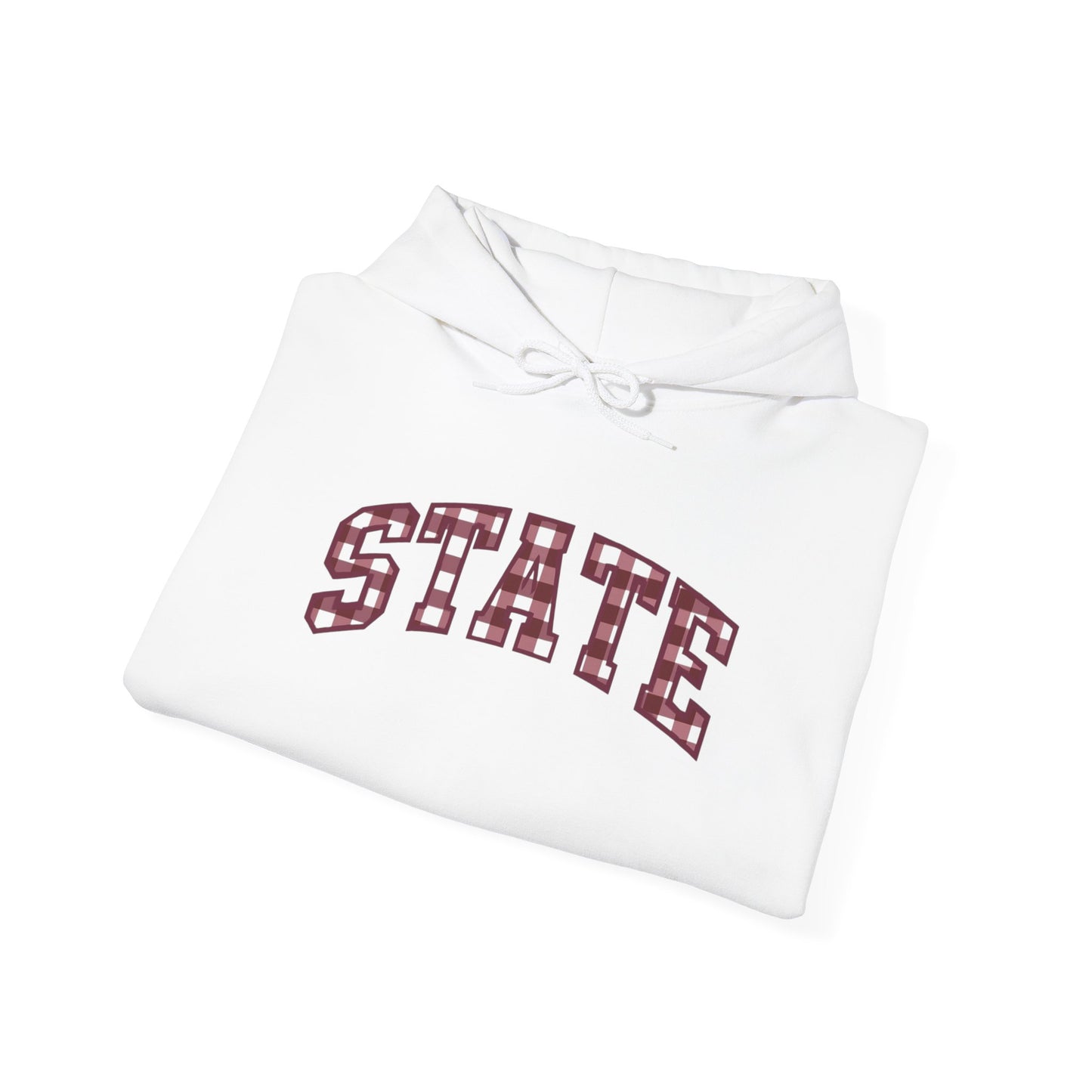 STATE Varsity Hoodie – Classic Collegiate Lettering Sweatshirt