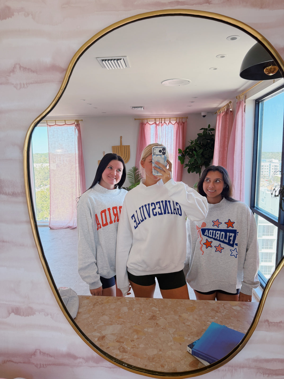 Florida- ORANGE STORM MOCK NECK