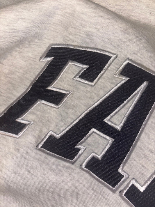 DENIM AND ASH GREY FAITH MOCK NECK