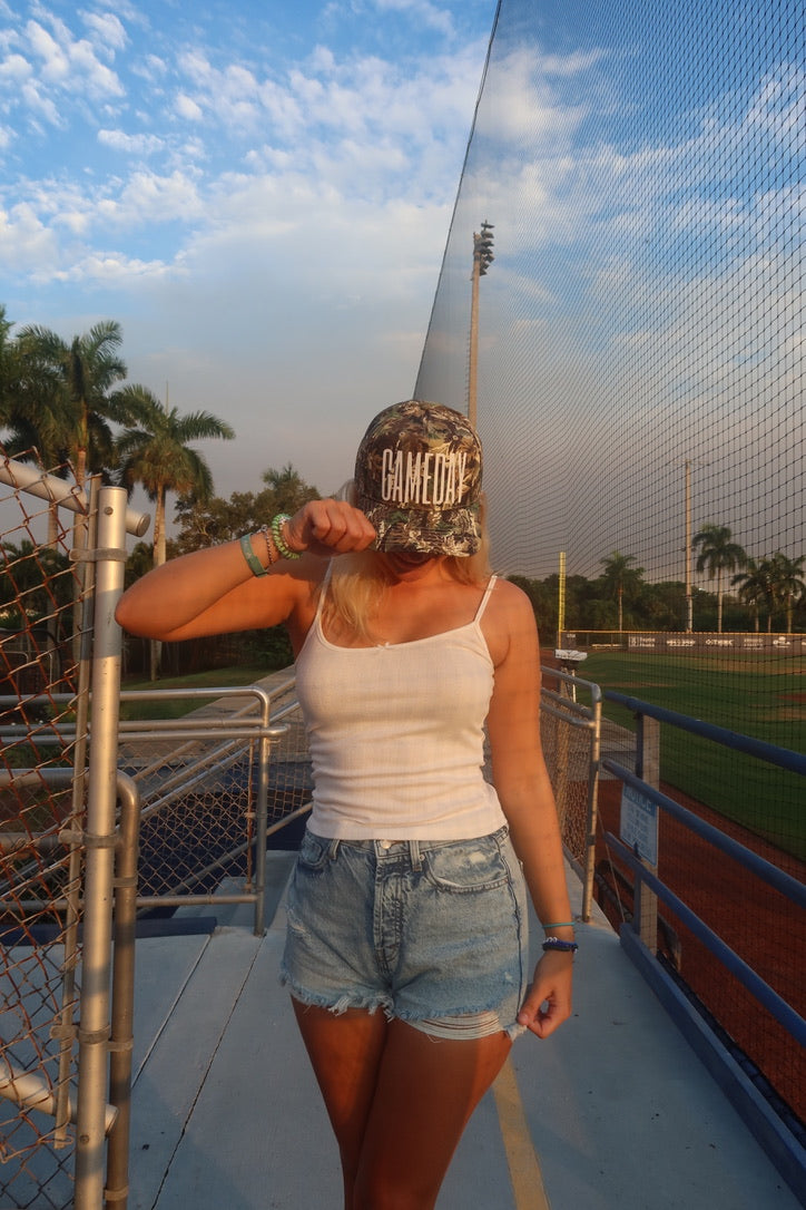 GAMEDAY 5 Panel Camo Hat