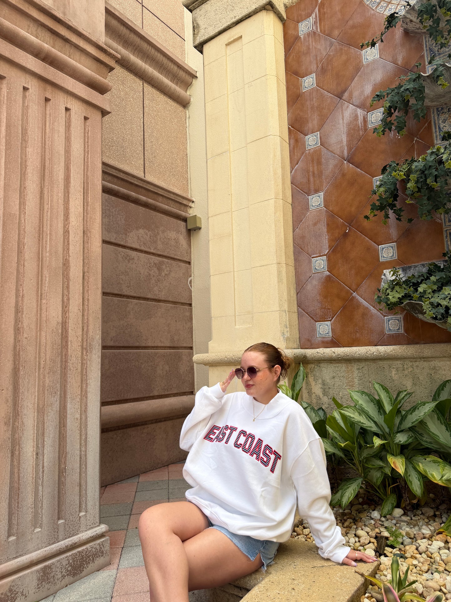 EAST COAST- COASTAL CRUISE MOCK NECK