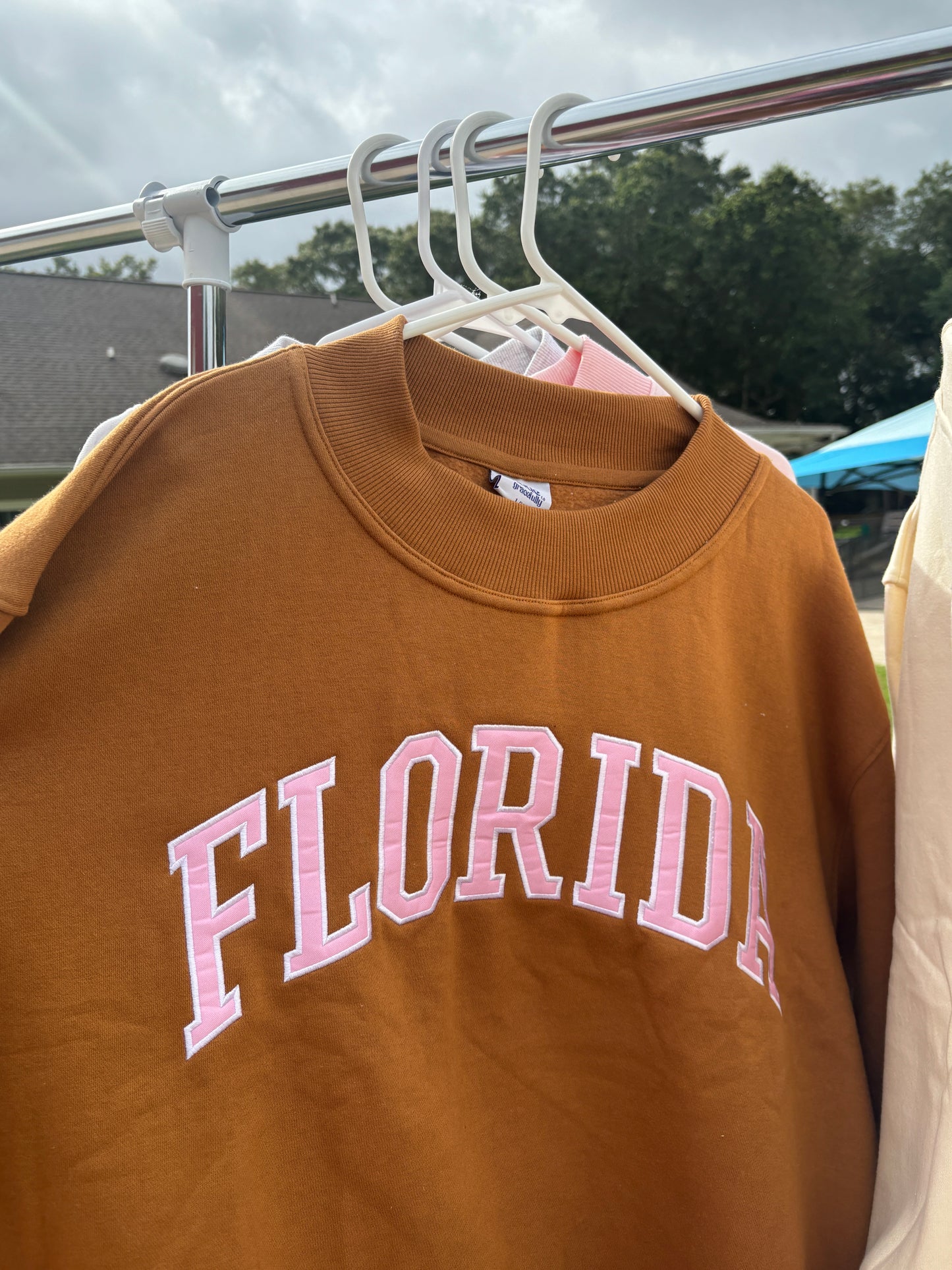 FLORIDA- CARAMEL AND PEONY L/XL