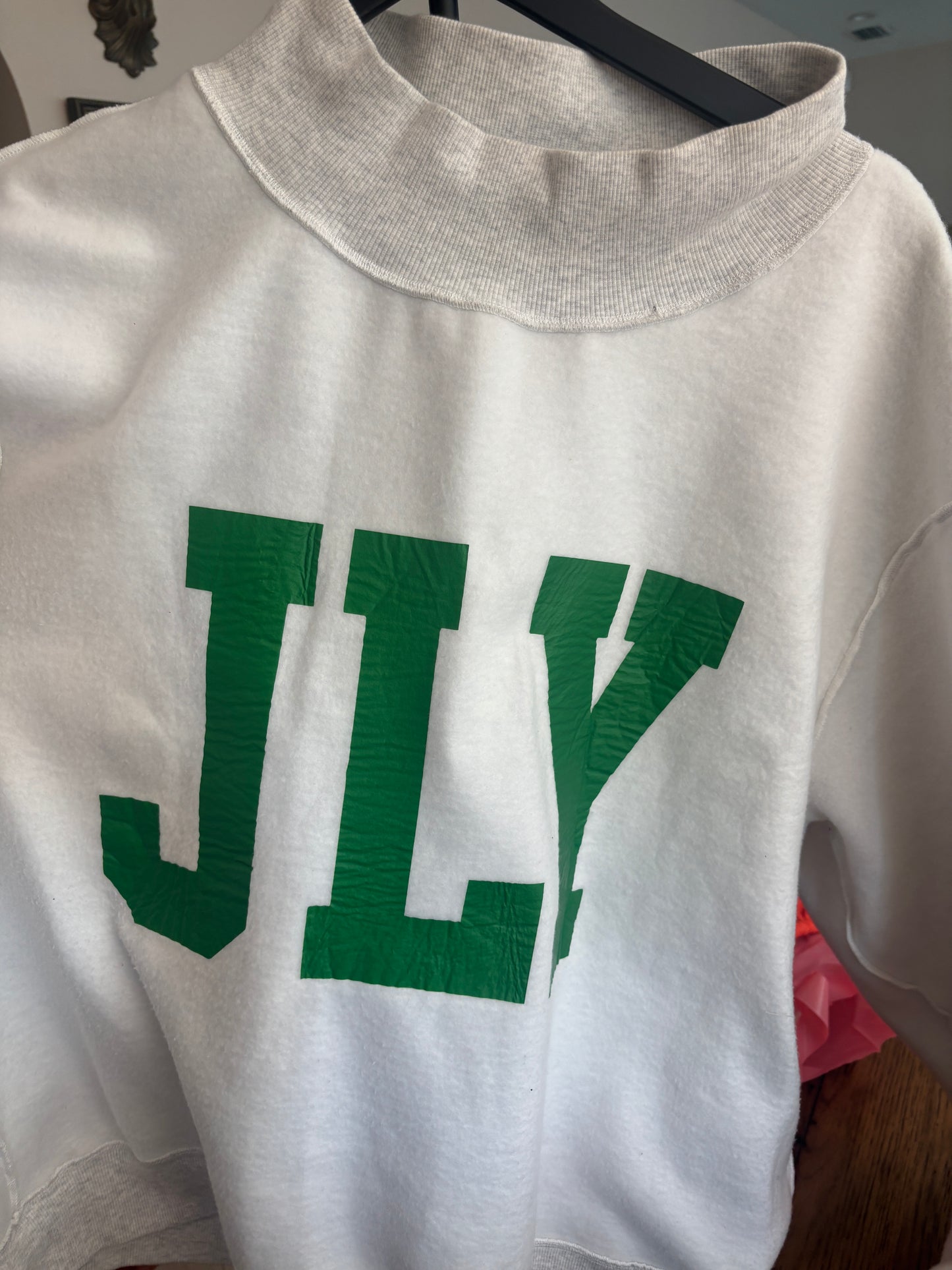 FAITH/JLY REVERSIBLE MOCK NECK L/XL FLEECE