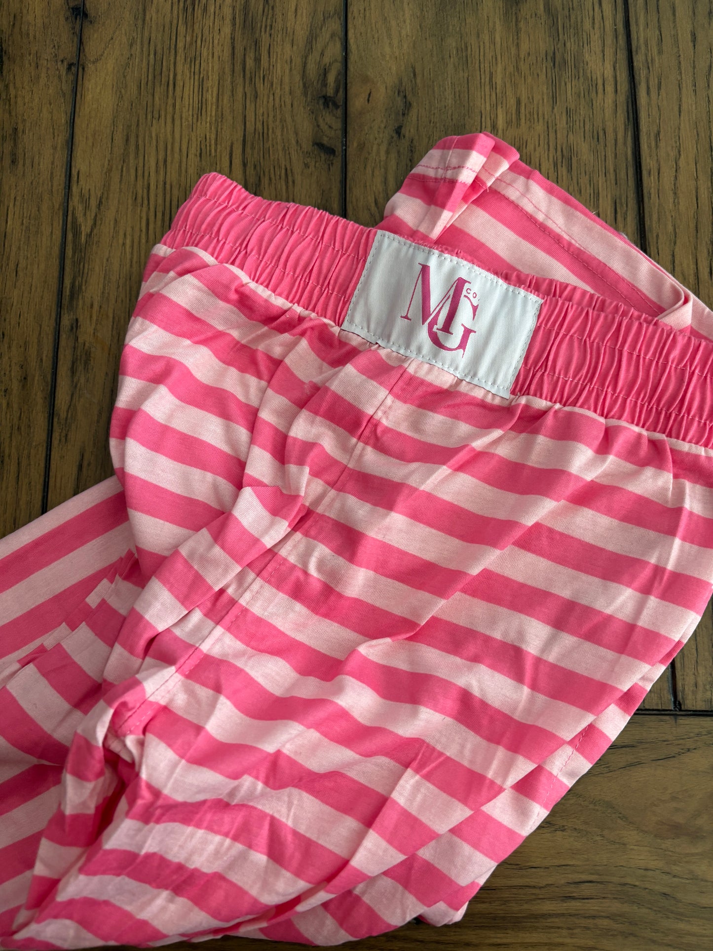 PINK STRIPE PANTS