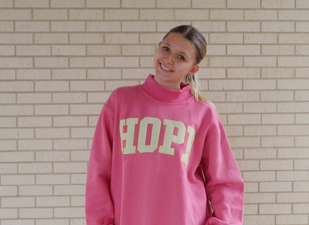 HOPE MOCK NECK- PETAL WITH SUNSHINE