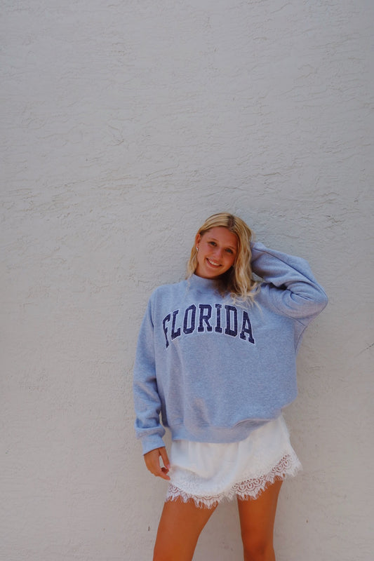 Paisley storm Florida mockneck