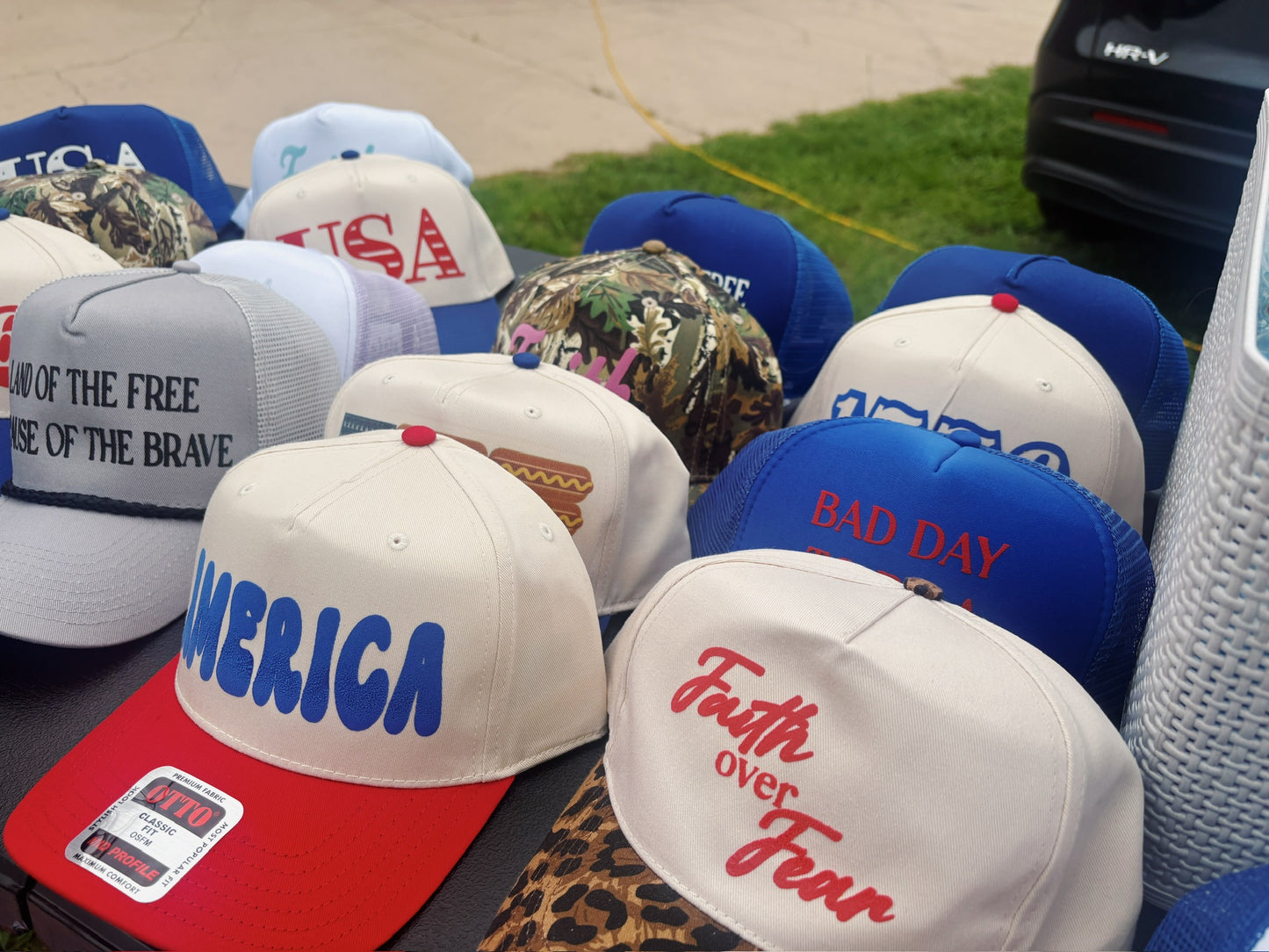 BAD DAY TO BE A HOT DOG TRUCKER HAT
