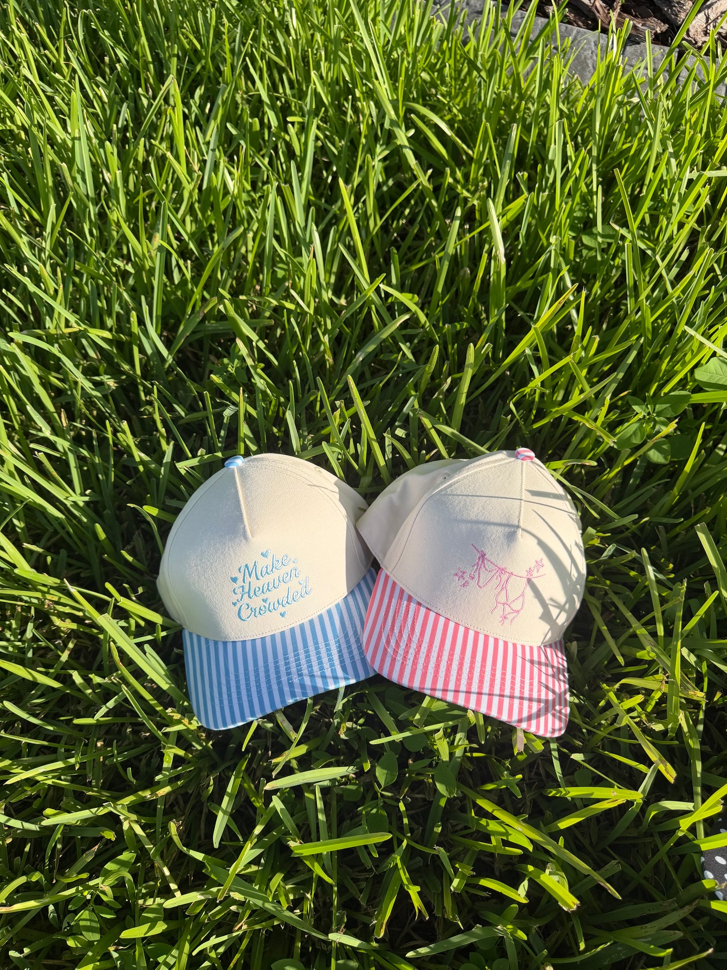 Summer Embroidered Hats