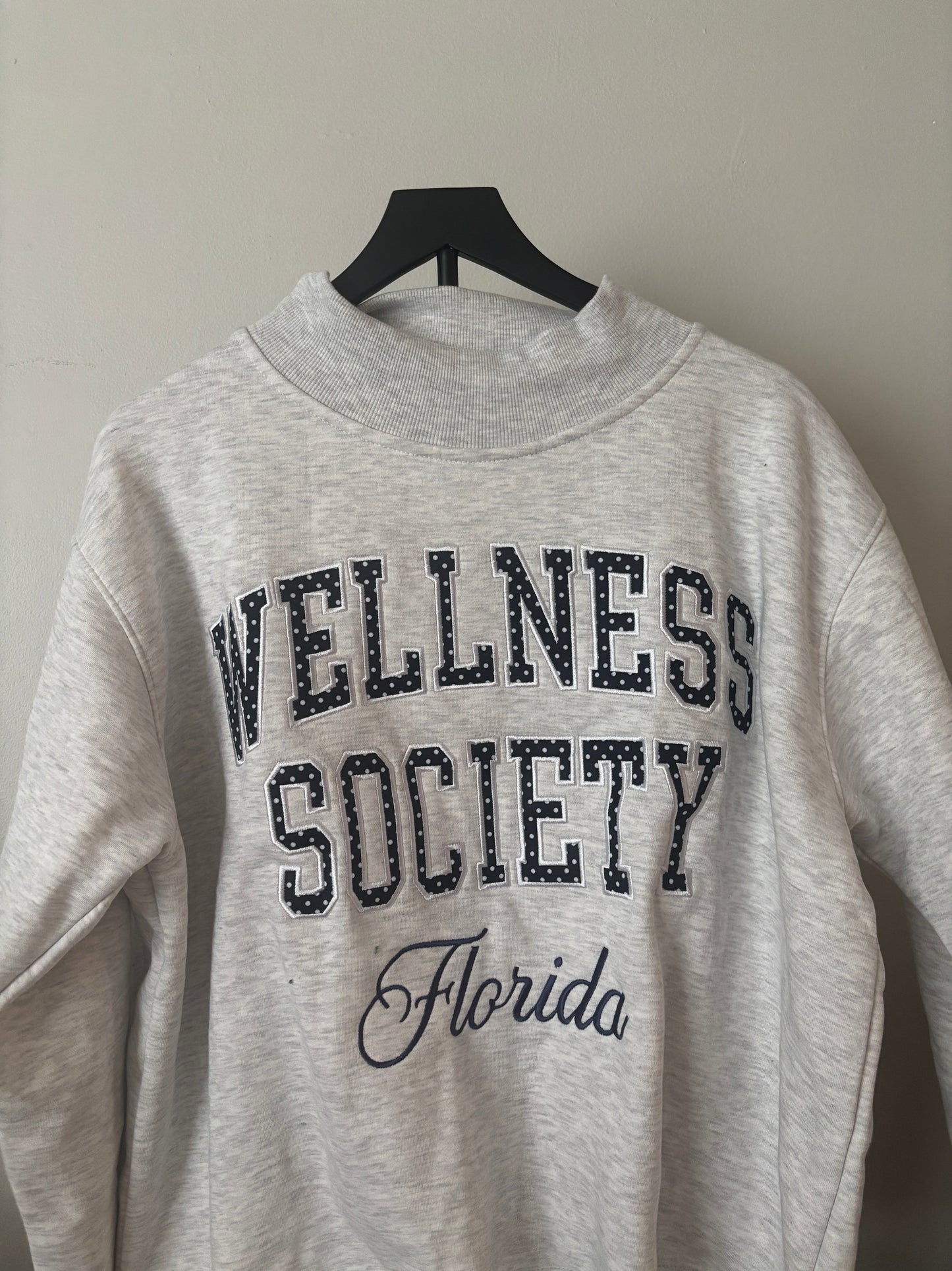 WELLNESS SOCIETY FLORIDA MOCK NECK
