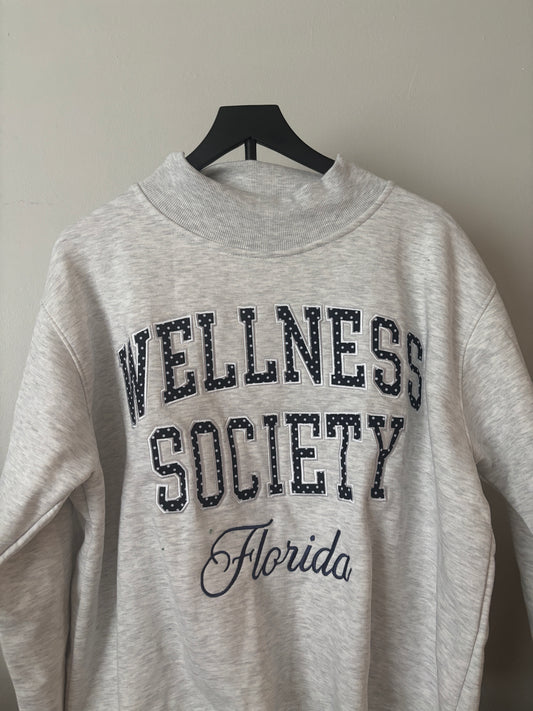 WELLNESS SOCIETY FLORIDA MOCK NECK