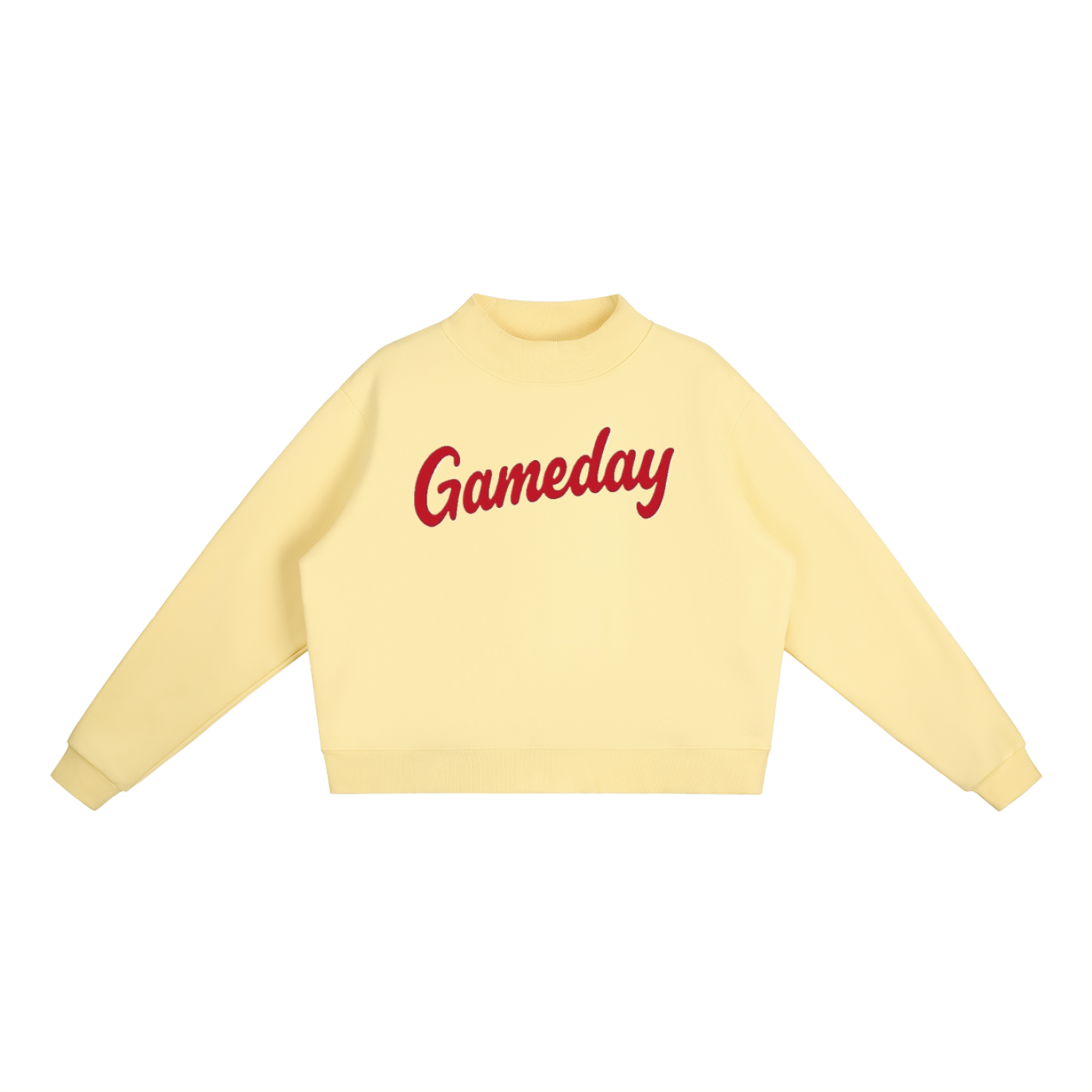 Gameday Essential Fleece Mock-Neck Crew Sweatshirt