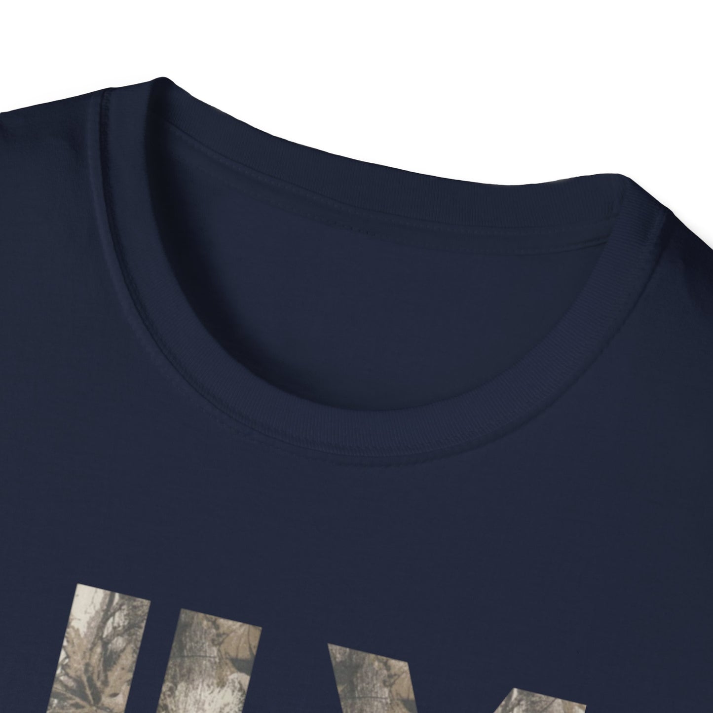 JLY Camouflage Initials T-Shirt — Camo Monogram Graphic Tee