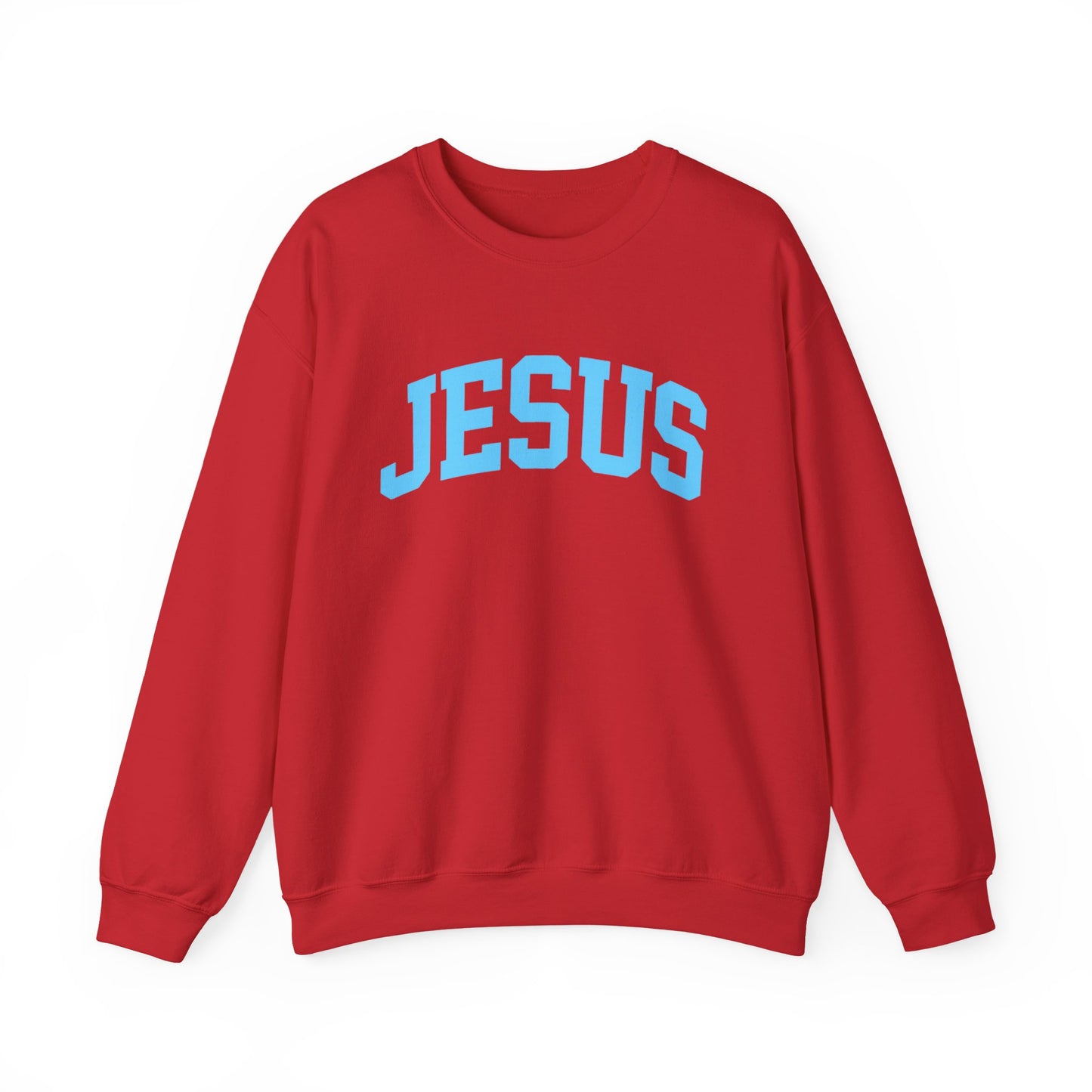 Jesus Crewneck Sweatshirt — Classic Faith Graphic Pullover