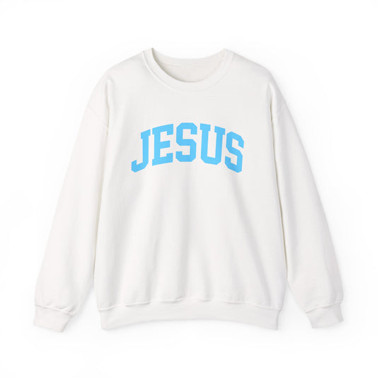 Jesus Crewneck Sweatshirt — Classic Faith Graphic Pullover