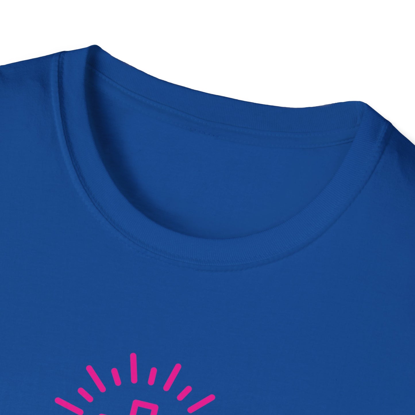 Christian Cross T-Shirt — Pink Radiant Faith Tee