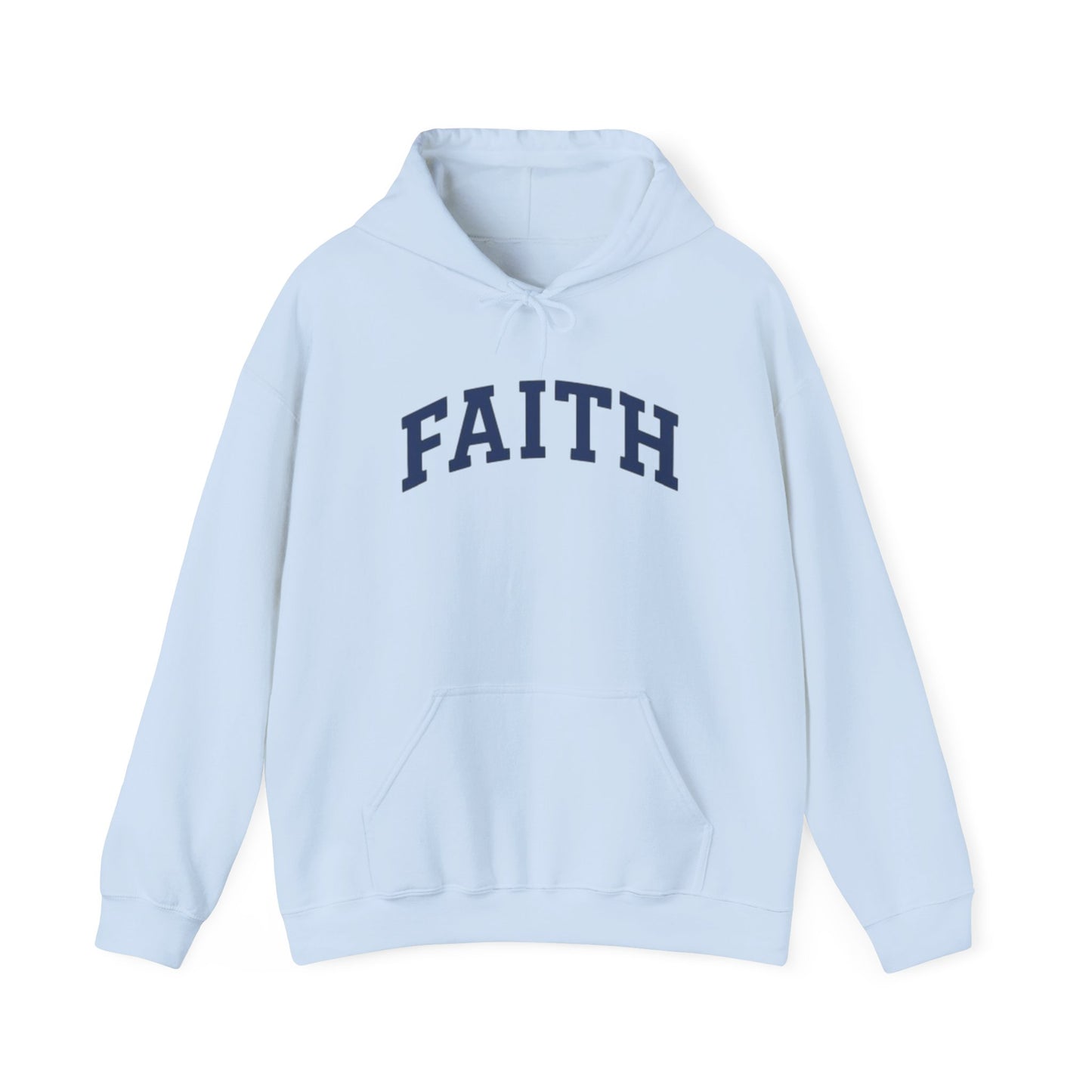 Faith Hoodie — Classic Inspirational Pullover for Women & Men