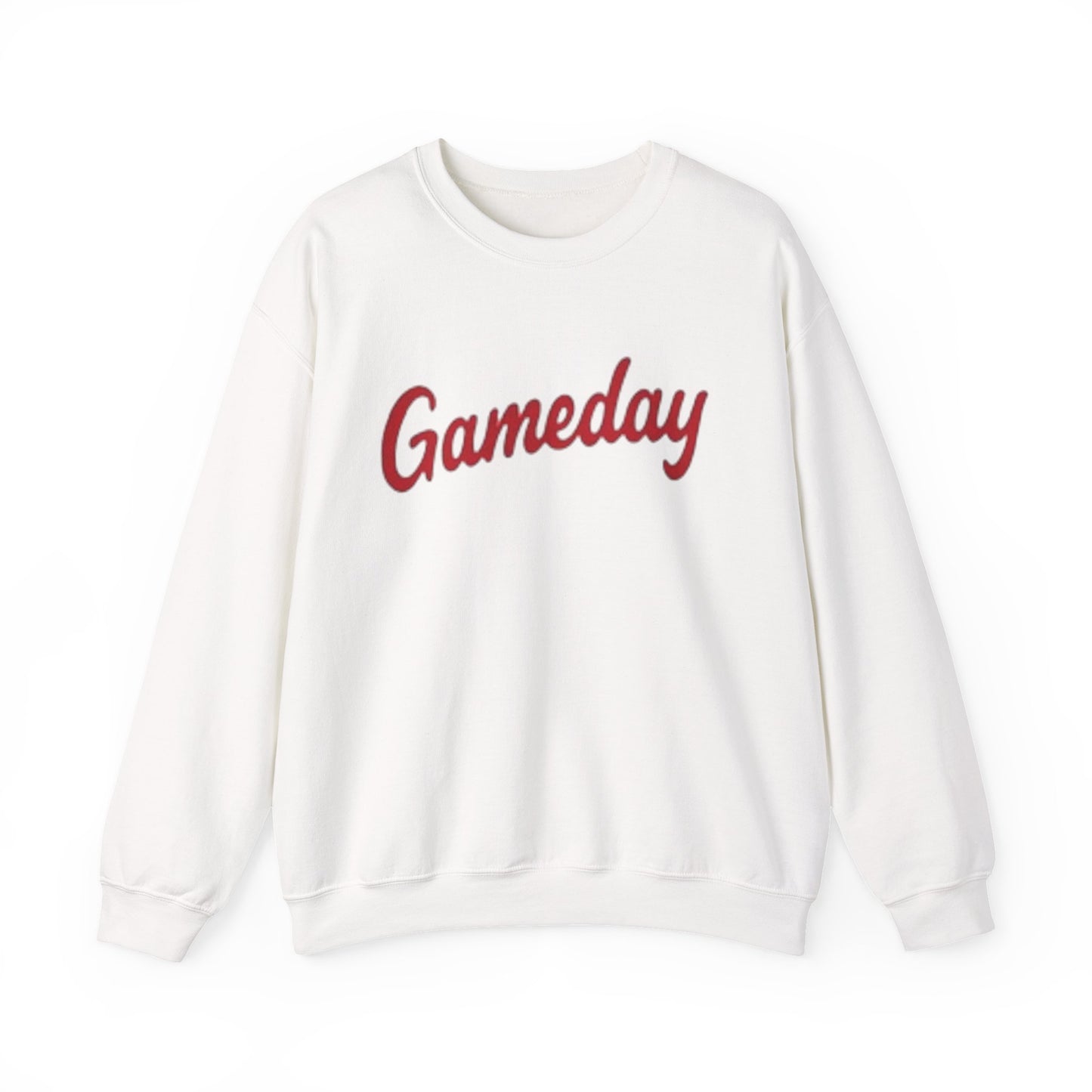 Gameday Crewneck Sweatshirt — Retro Script Game Day Pullover
