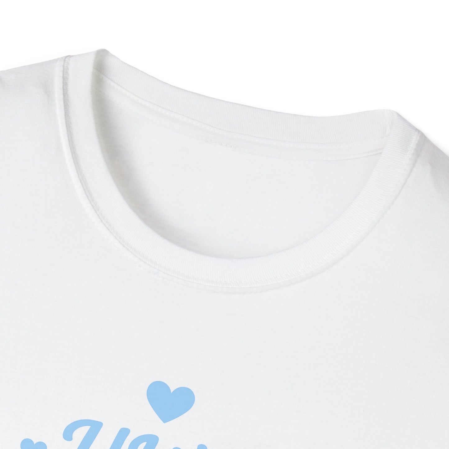 UWF Masters of Nursing T-Shirt — Light Blue Heart Nursing School Tee