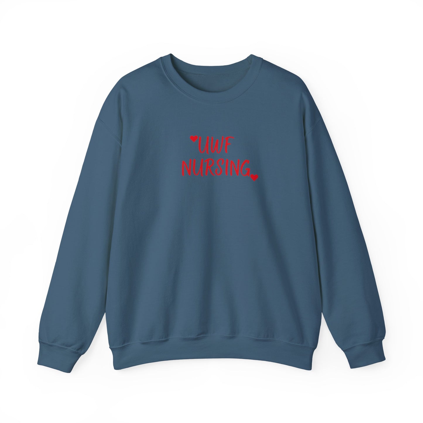 UWF Nursing T-Shirt — Cute Red Heart Nursing Tee for University of West Florida Students & Nurses