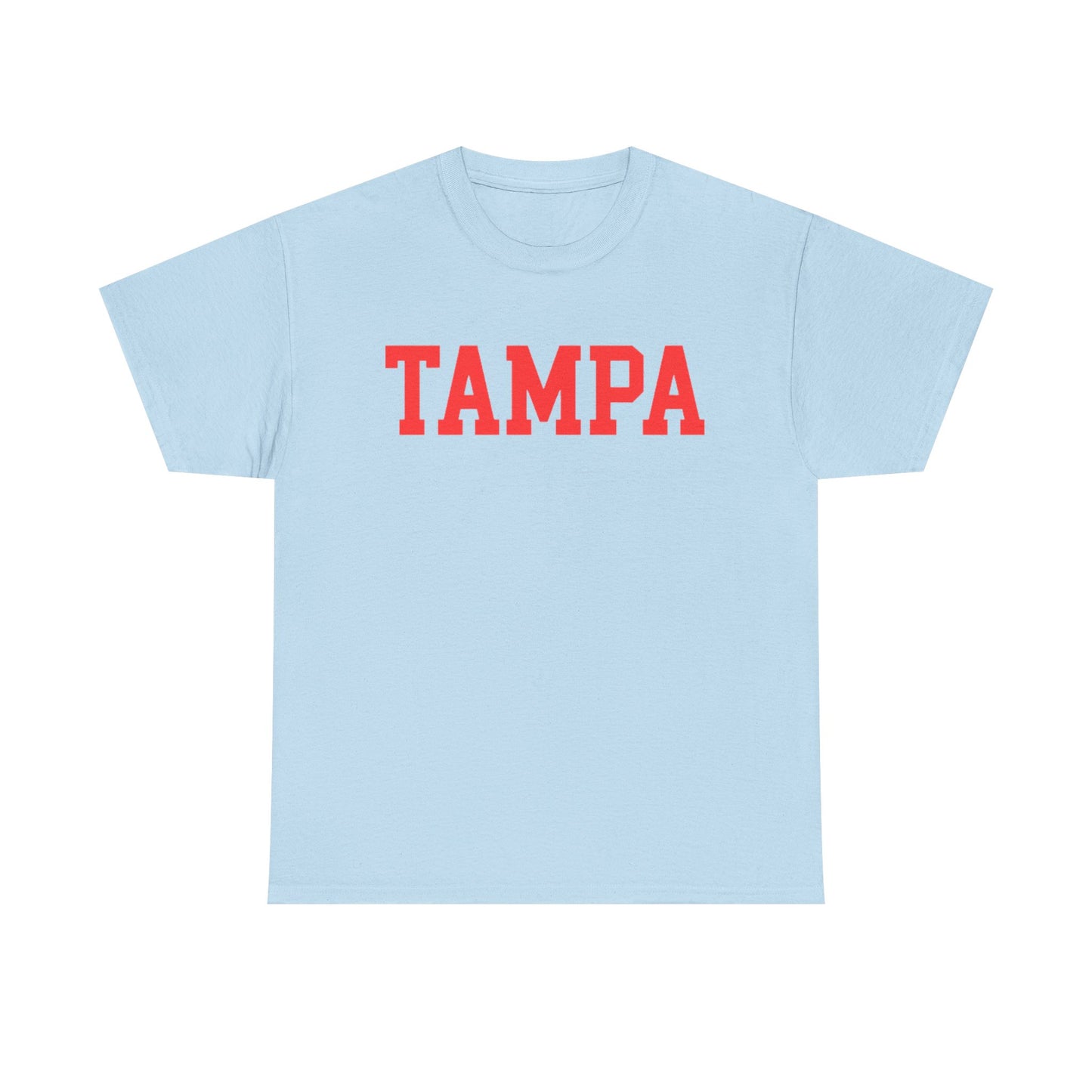 Tampa Retro Collegiate Tee — Classic City Lettering T‑Shirt
