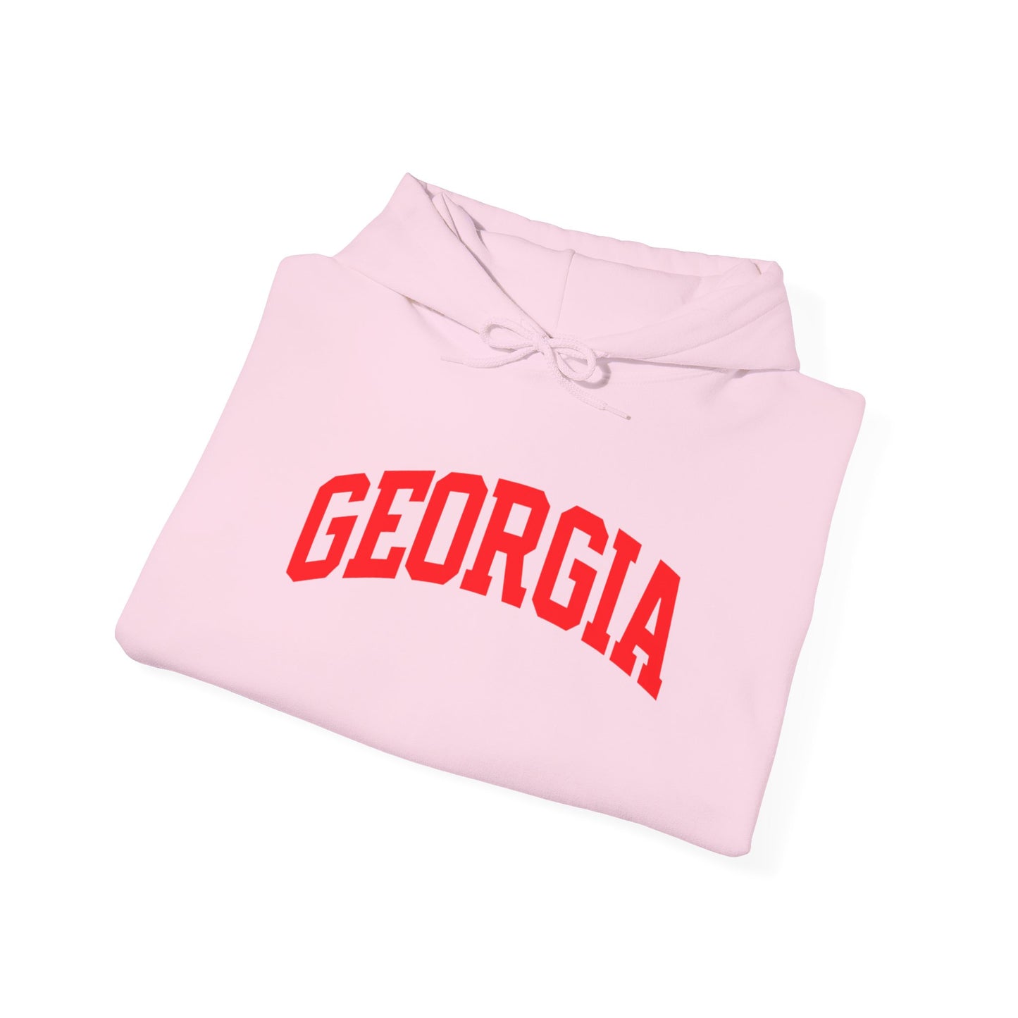Georgia Arch Hoodie — Classic University Logo Pullover