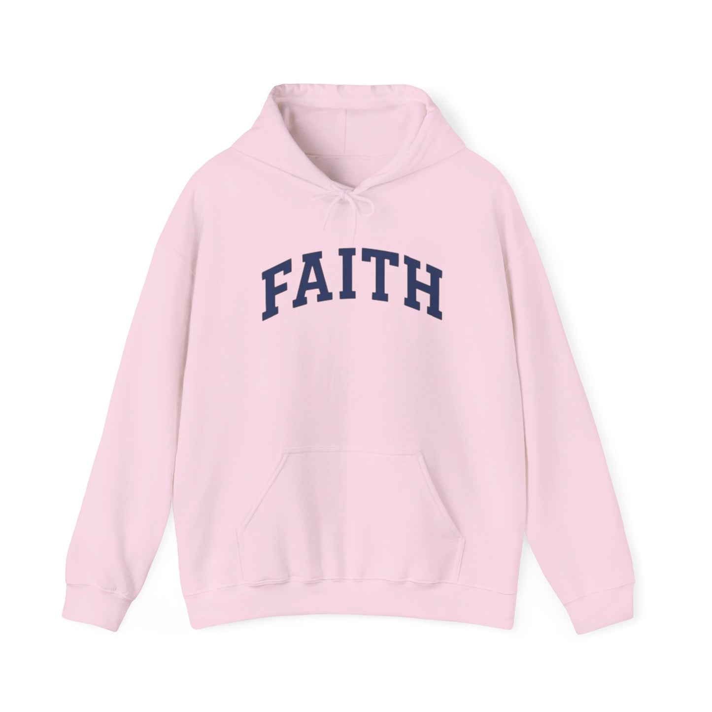 Faith Hoodie — Classic Inspirational Pullover for Women & Men