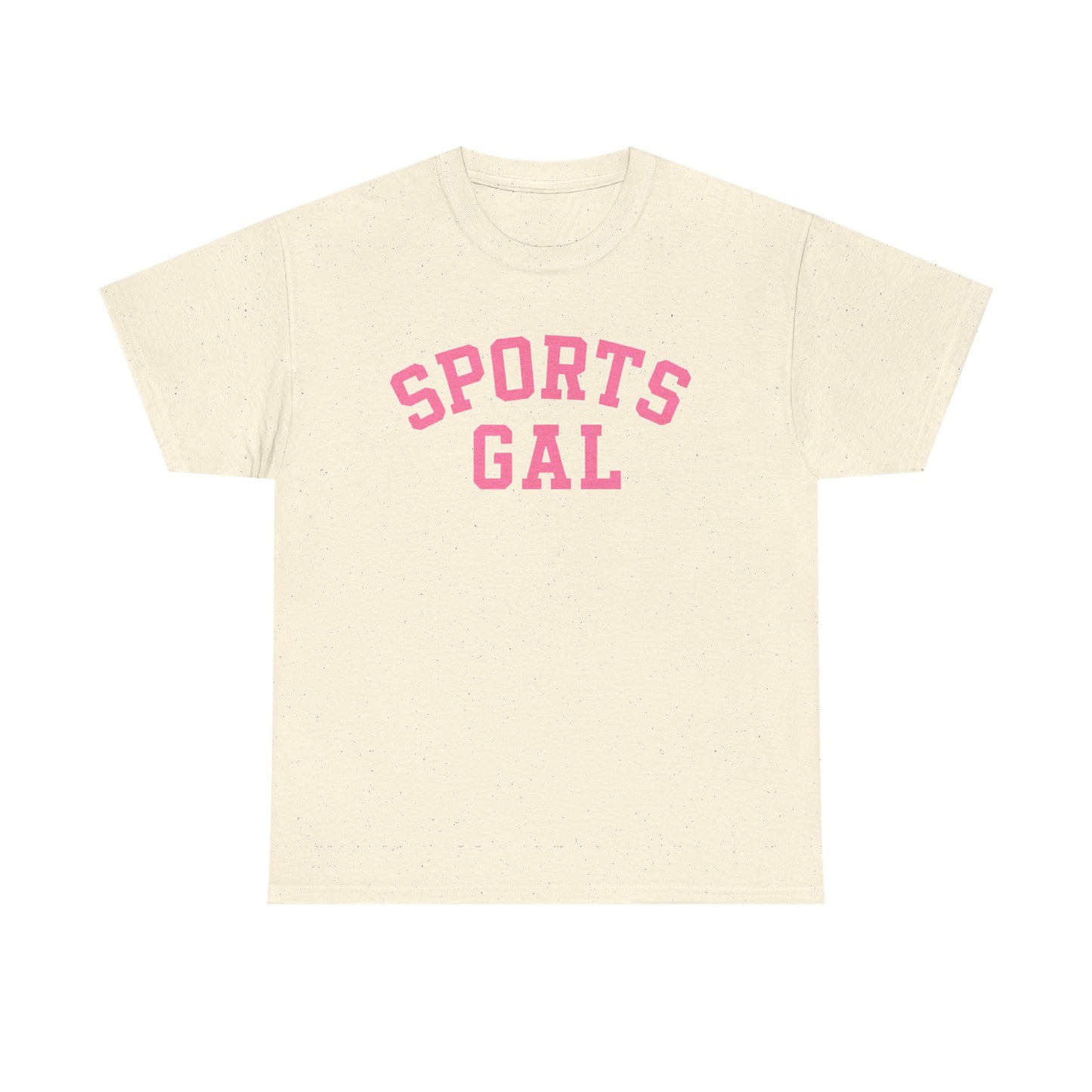 Sports Gal T-Shirt — Pink Athletic Graphic Tee for Active Women