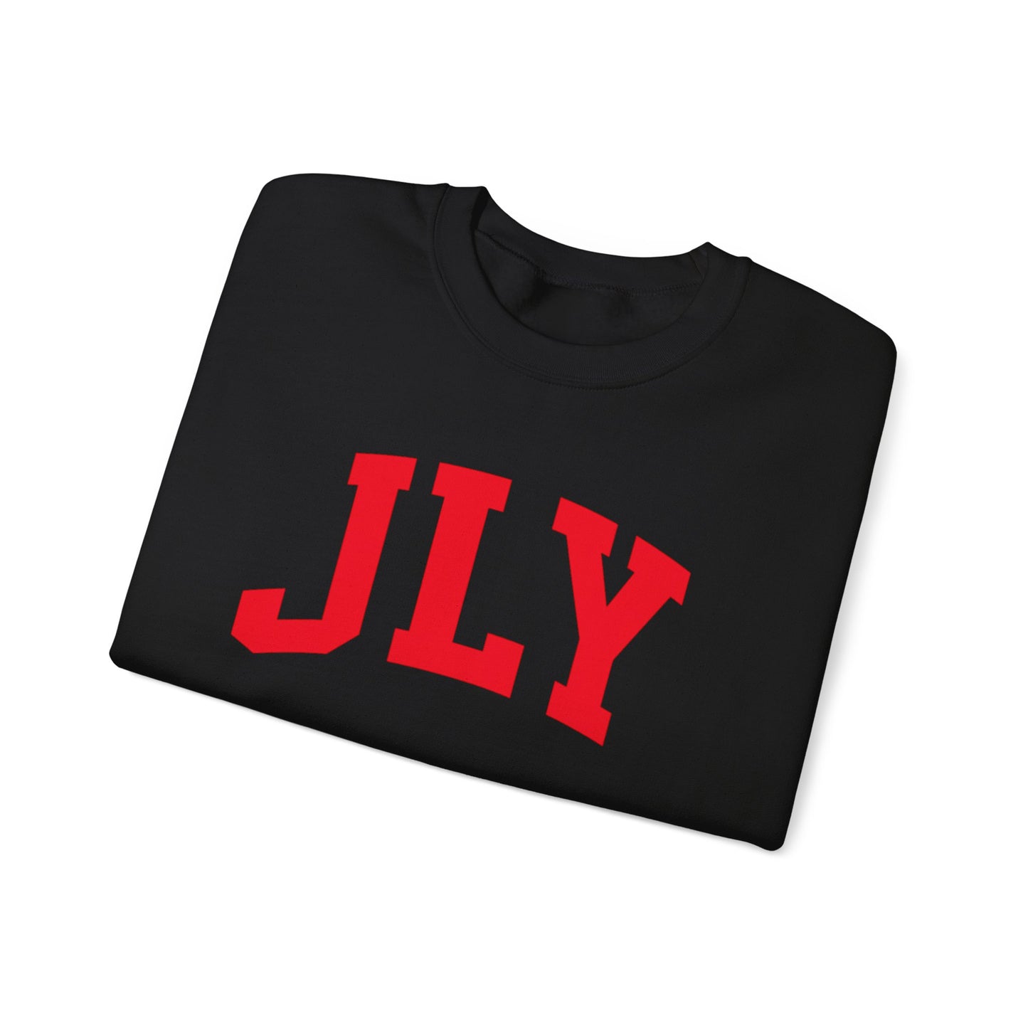 JLY Red Collegiate Crewneck Sweatshirt