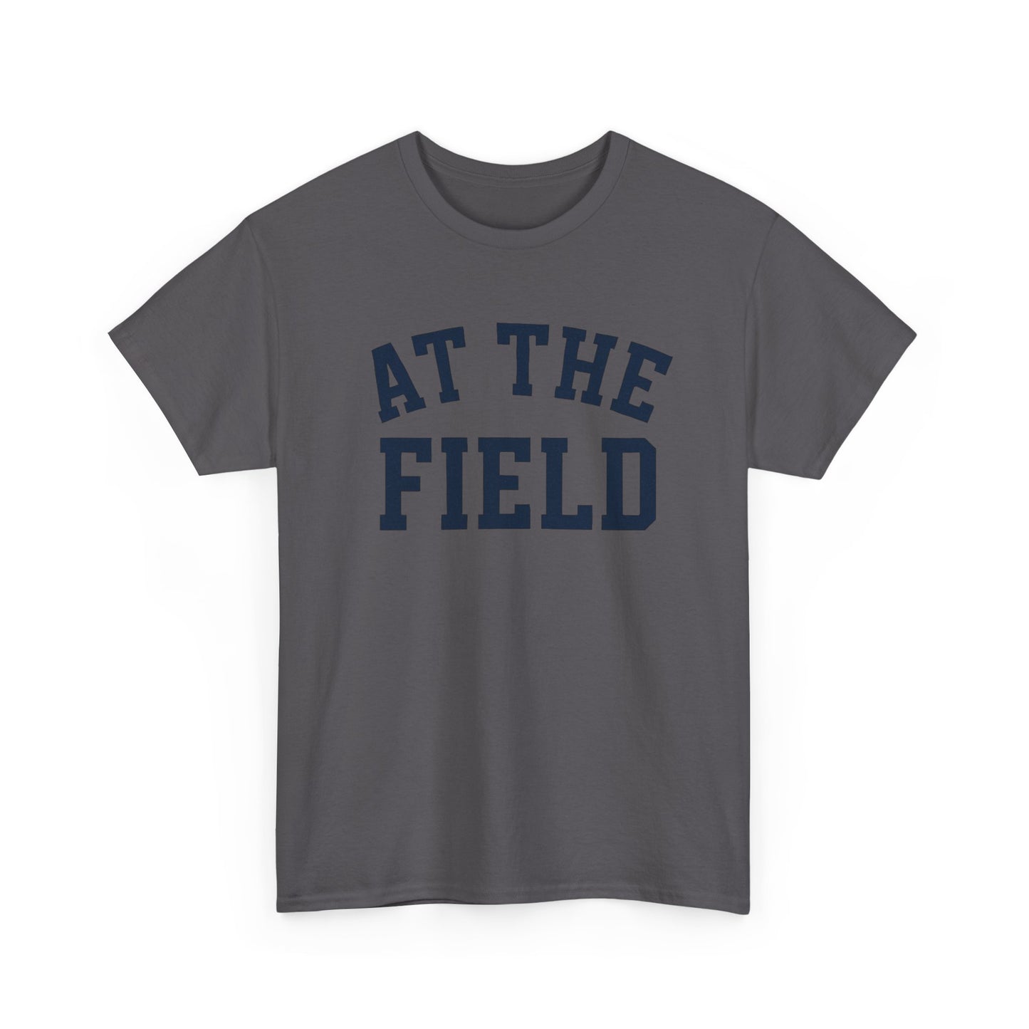 At The Field T-Shirt — Athletic Vintage Crew Tee for Sports Fans