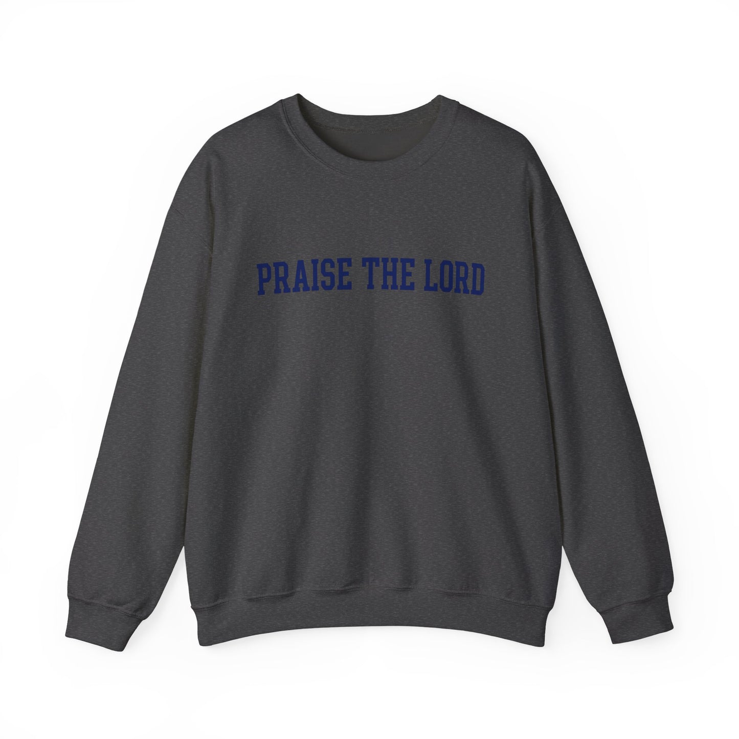 Praise The Lord Crewneck Sweatshirt — Christian Faith Graphic Sweatshirt