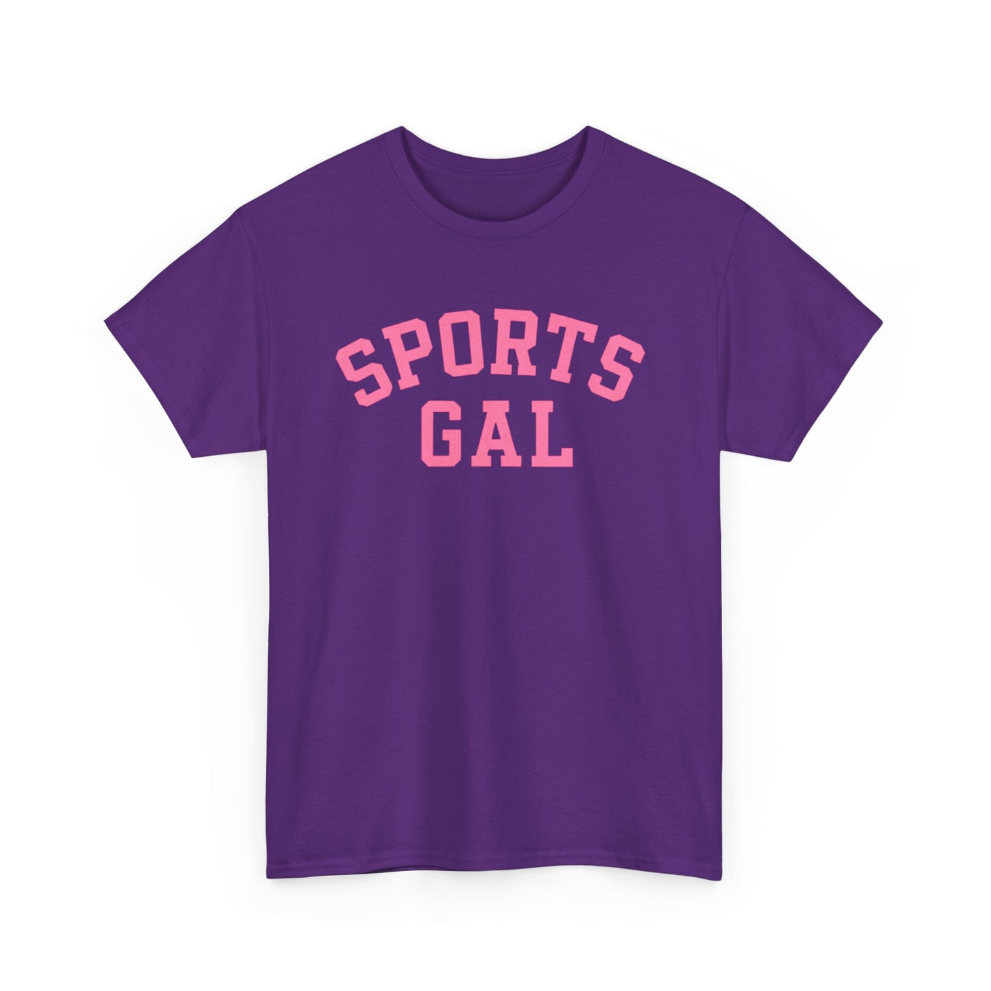 Sports Gal T-Shirt — Pink Athletic Graphic Tee for Active Women
