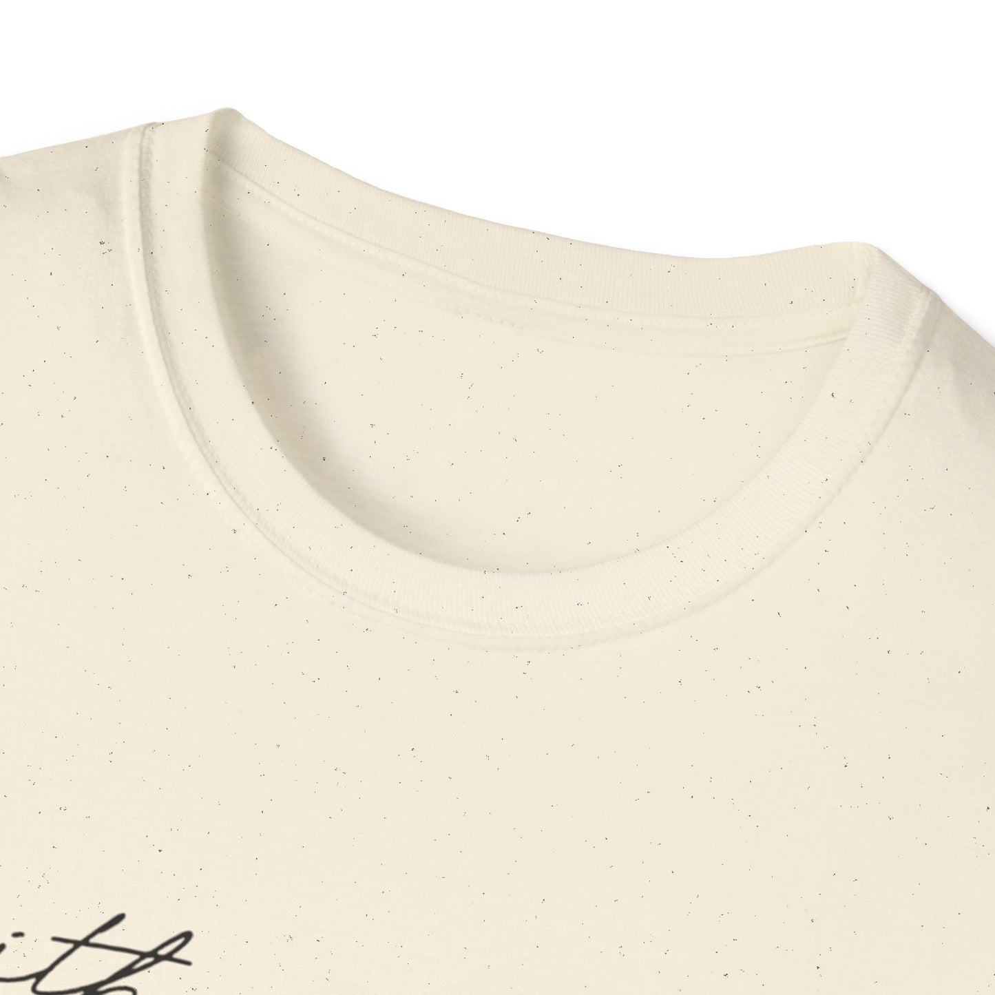 Faith Over Fear T-Shirt — Minimal Script Christian Tee