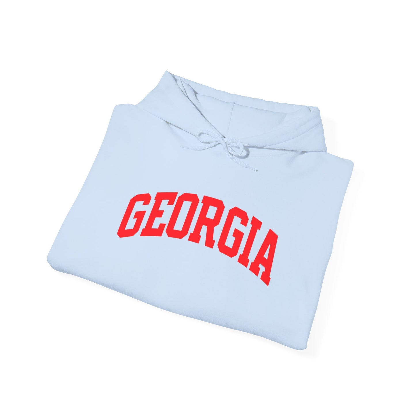 Georgia Arch Hoodie — Classic University Logo Pullover