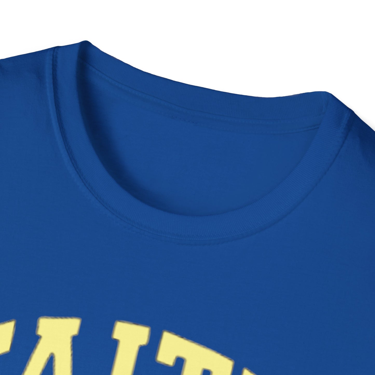 Faith Graphic T-Shirt — Yellow Lettering with Star