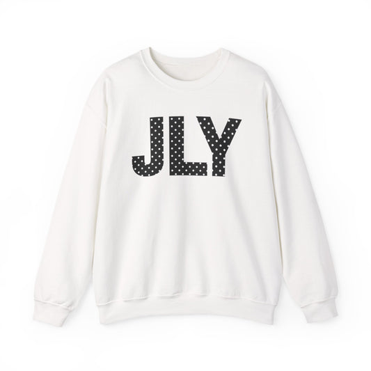 JLY Polka Dot Crewneck Sweatshirt