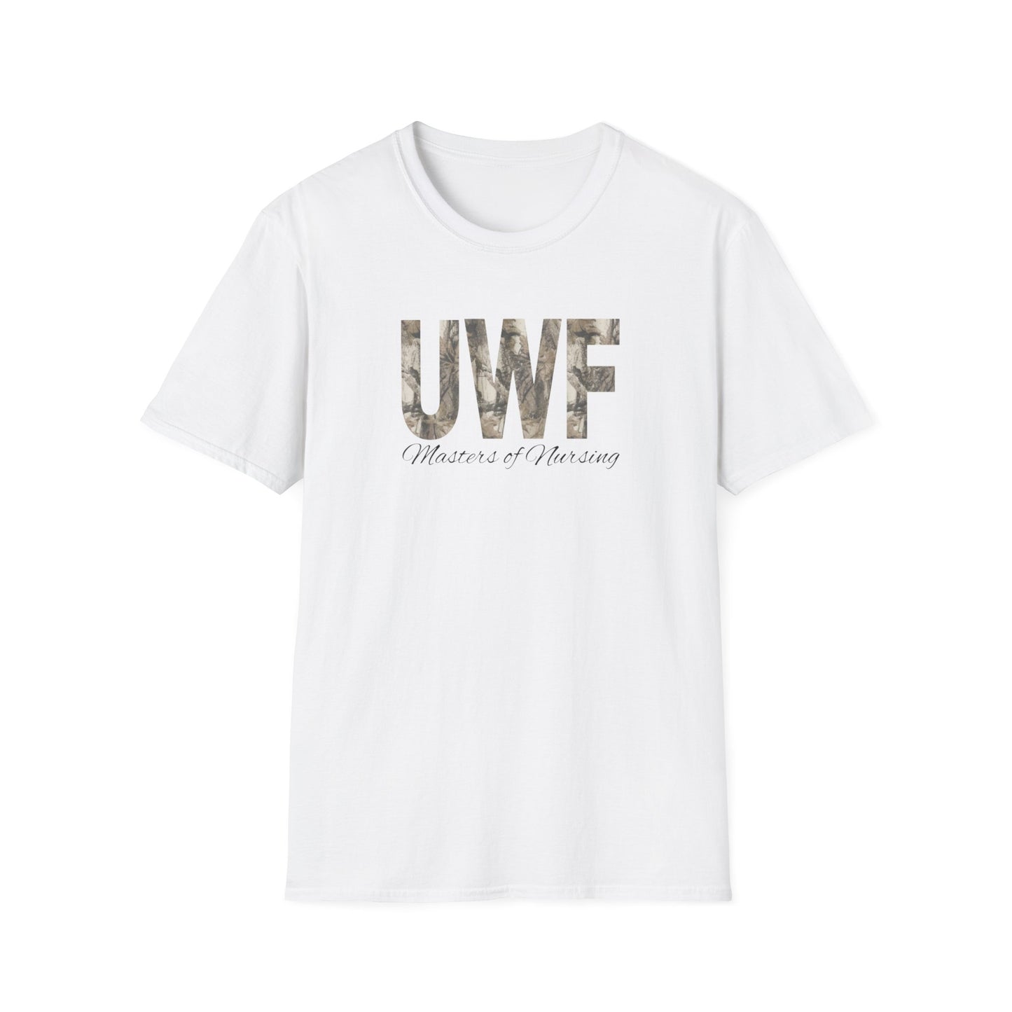UWF Masters of Nursing Camo Logo T-Shirt