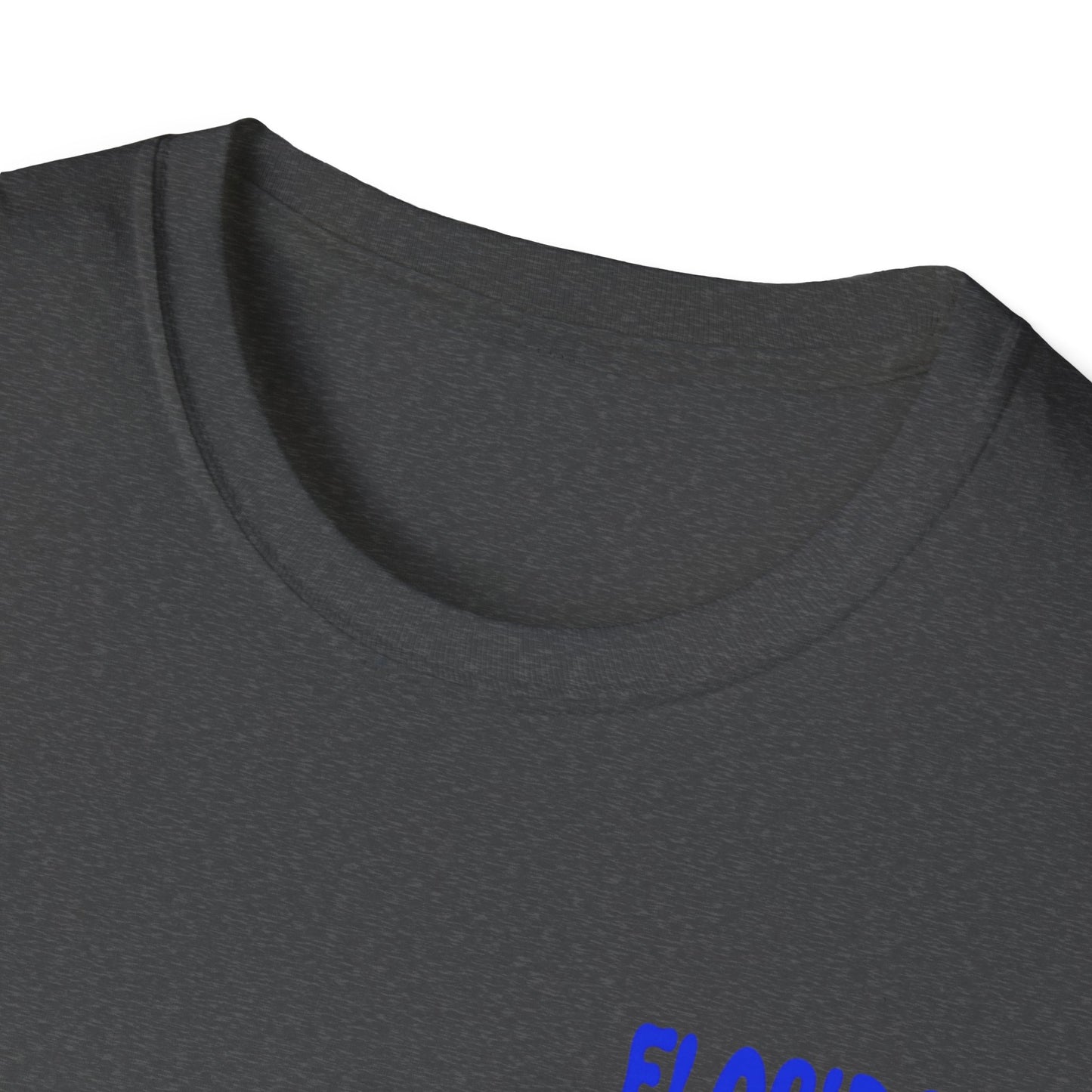 Florida Retro Wave T-Shirt — Colorful Repeat Logo Tee
