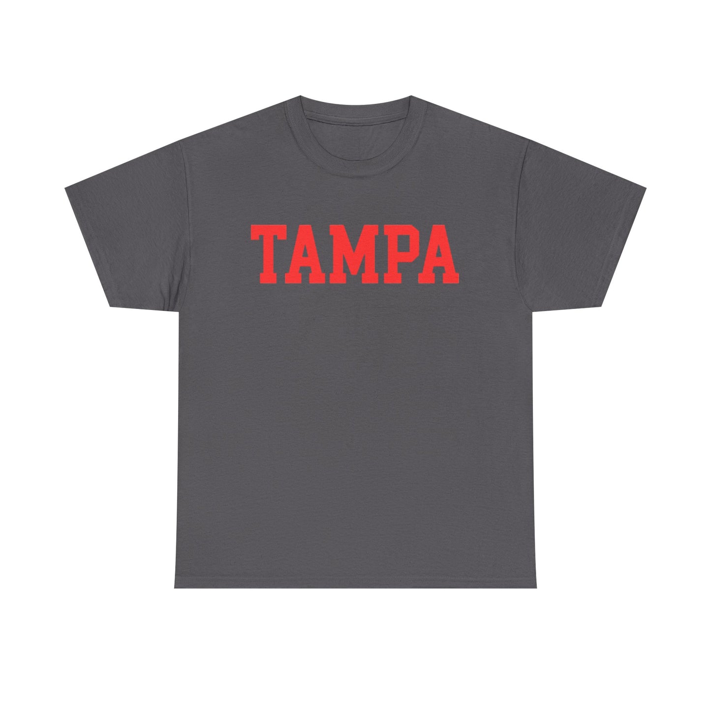 Tampa Retro Collegiate Tee — Classic City Lettering T‑Shirt