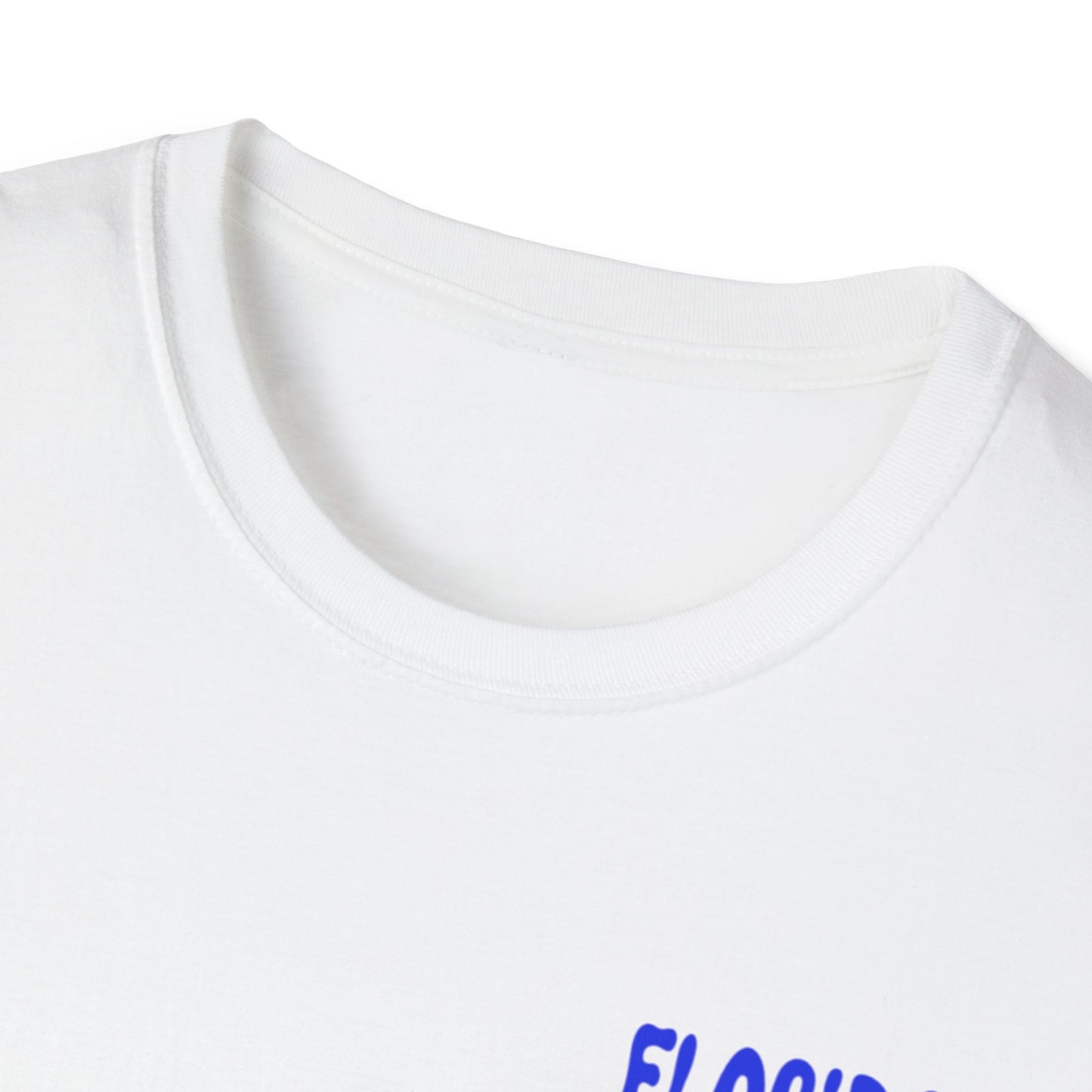 Florida Retro Wave T-Shirt — Colorful Repeat Logo Tee